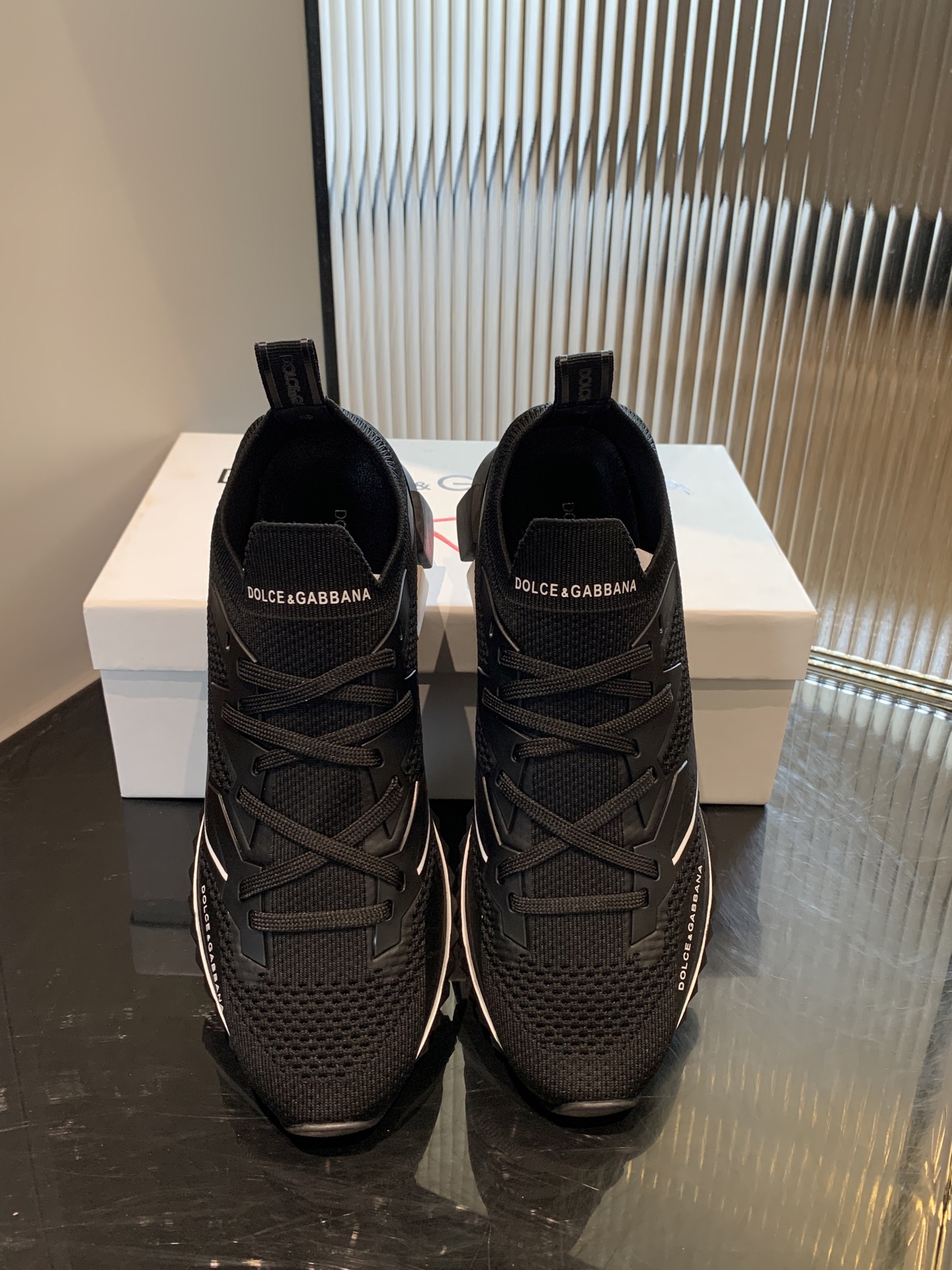 Dolce Gabbana Basic Shoes Black Breathable