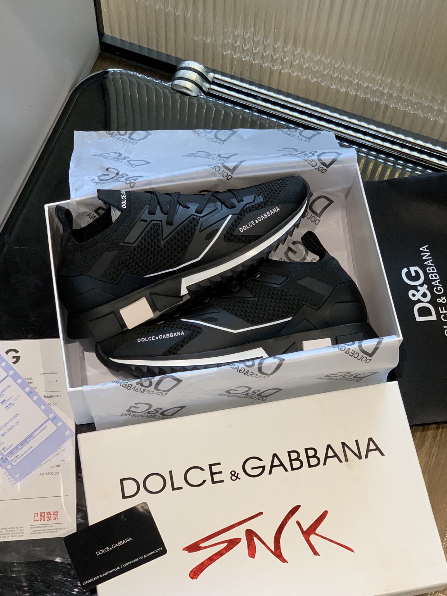 Dolce Gabbana Basic Shoes Black Breathable