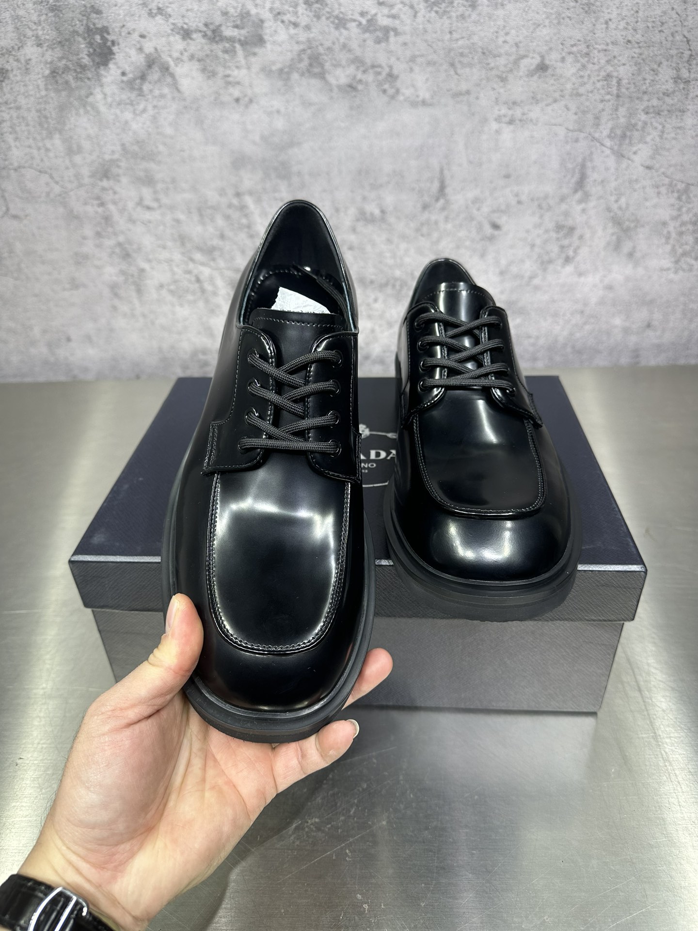 Prada Loafers Cow Leather