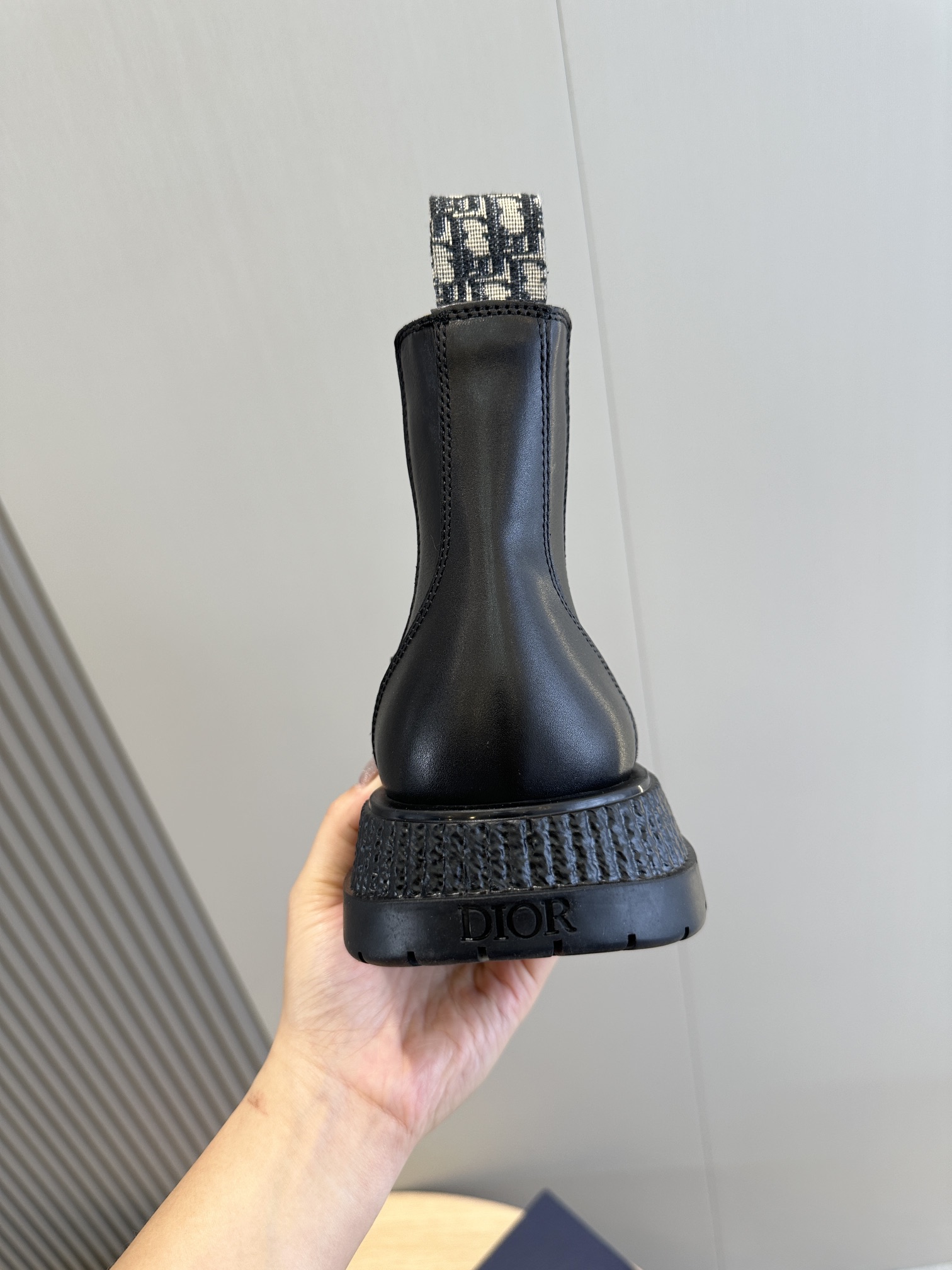 Male Boots Cow Leather Black L-s