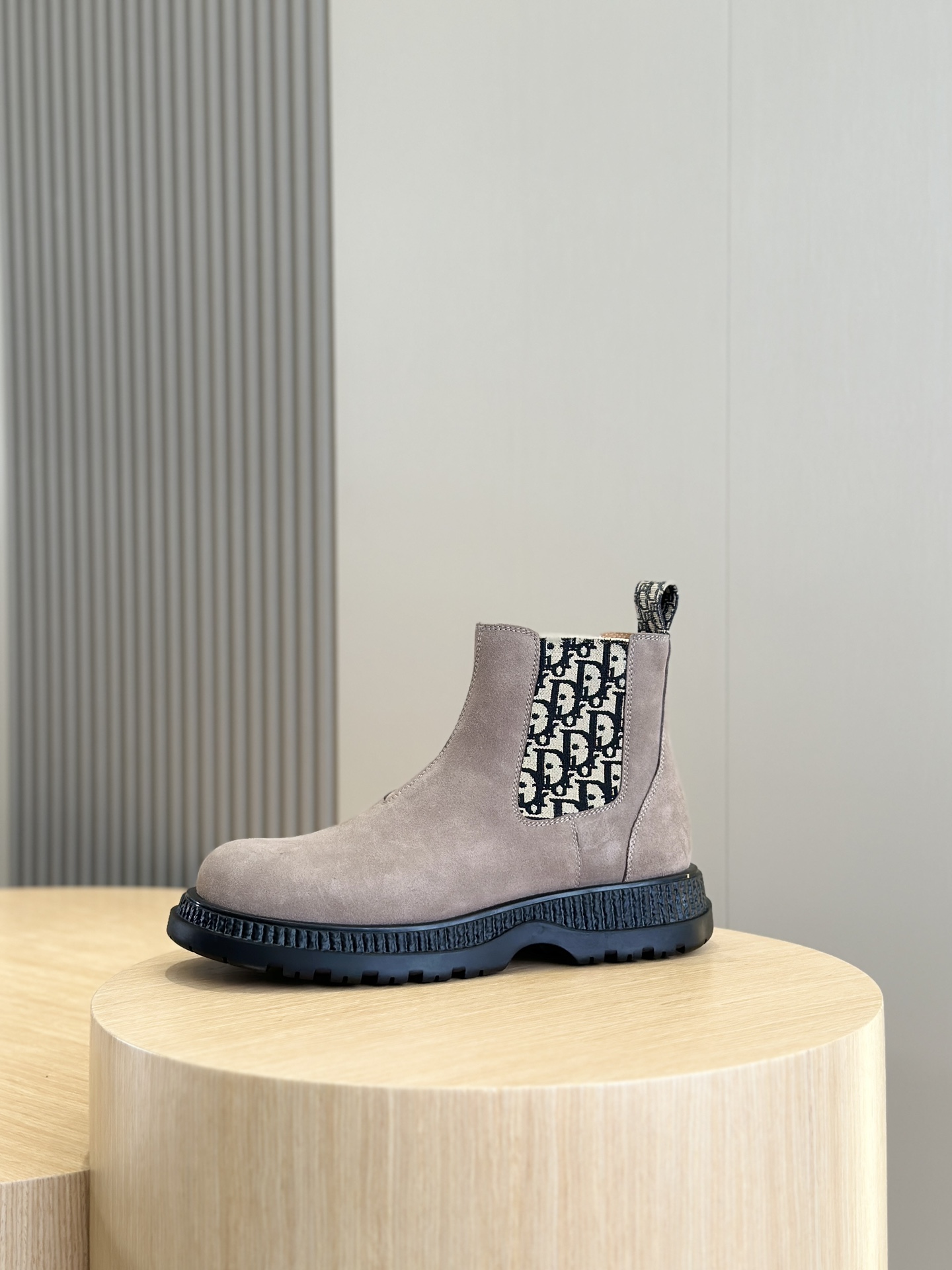 Male Boots Cow Leather Black L-s