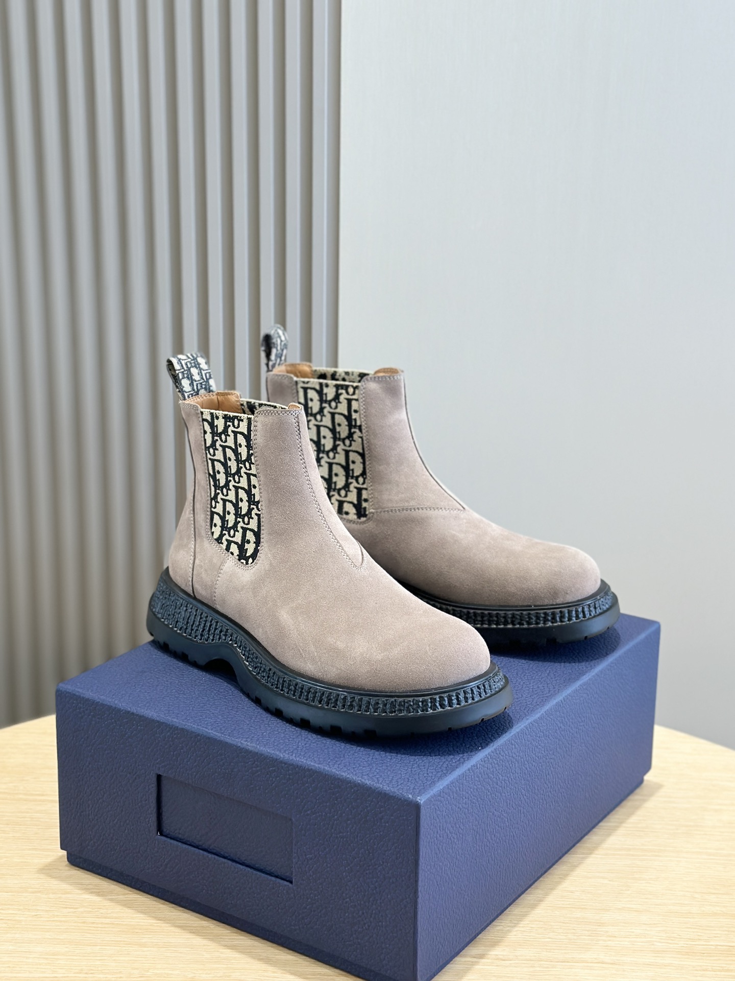 Male Boots Cow Leather Black L-s