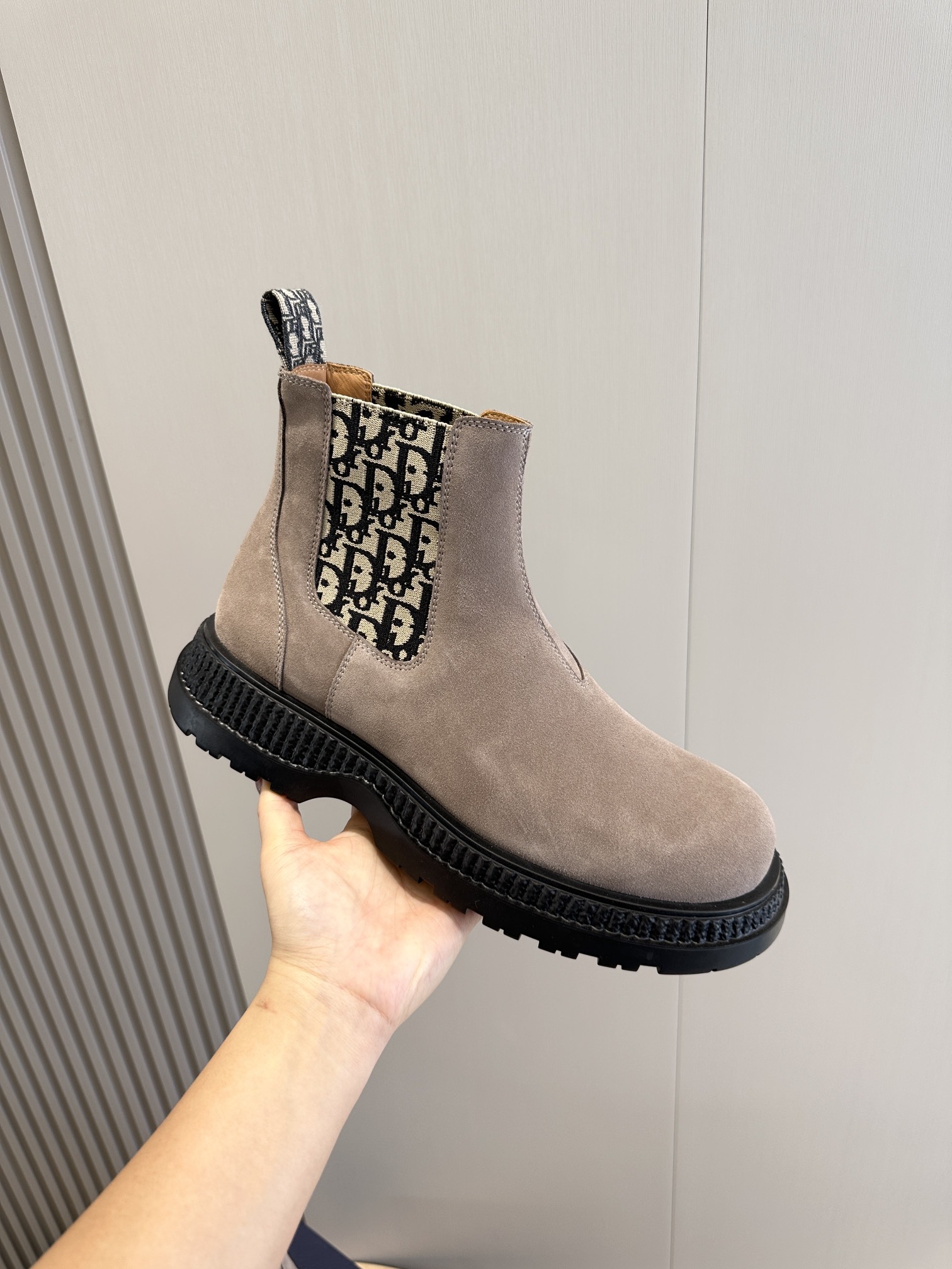 Male Boots Cow Leather Black L-s