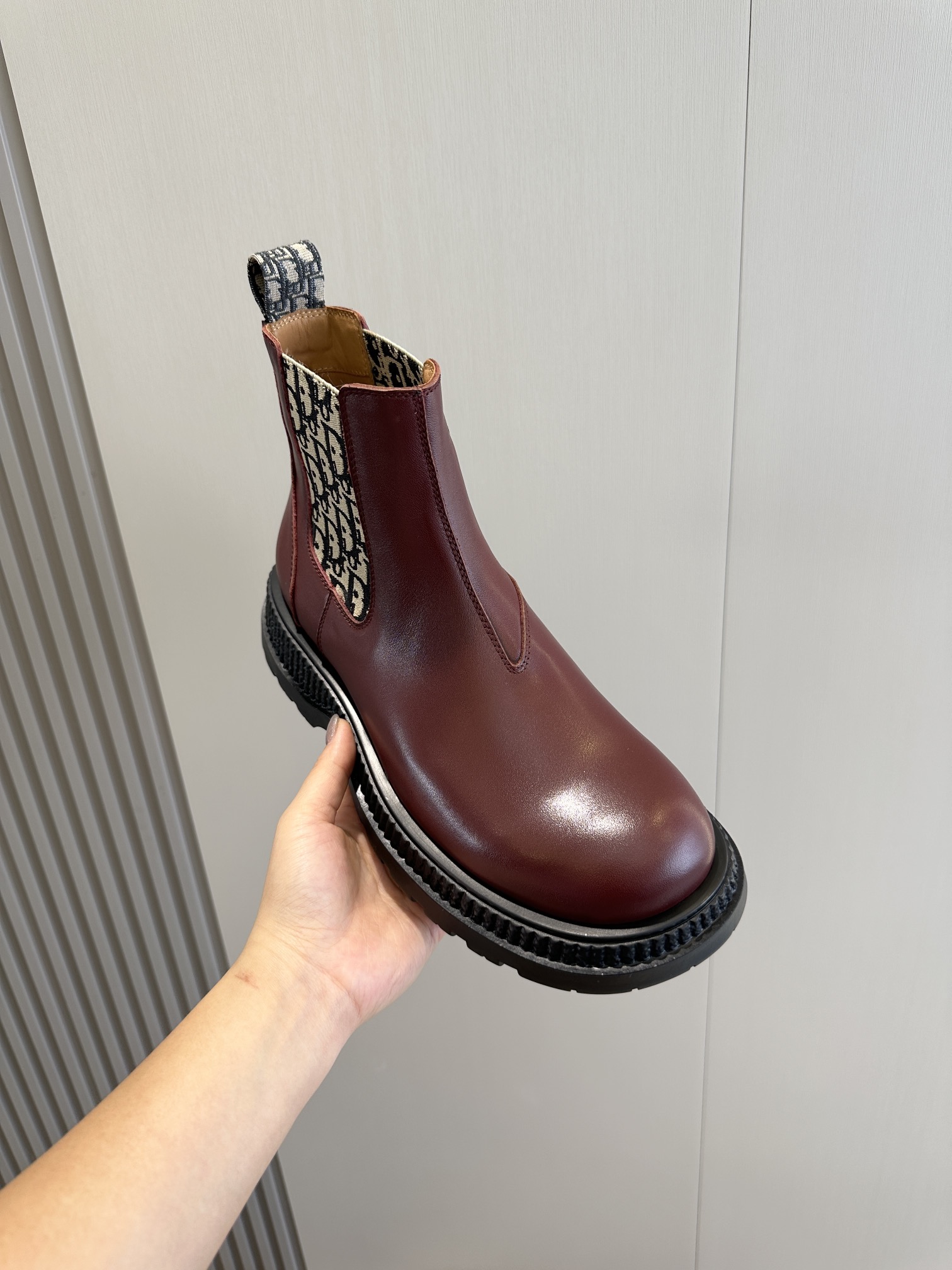 Male Boots Cow Leather Black L-s