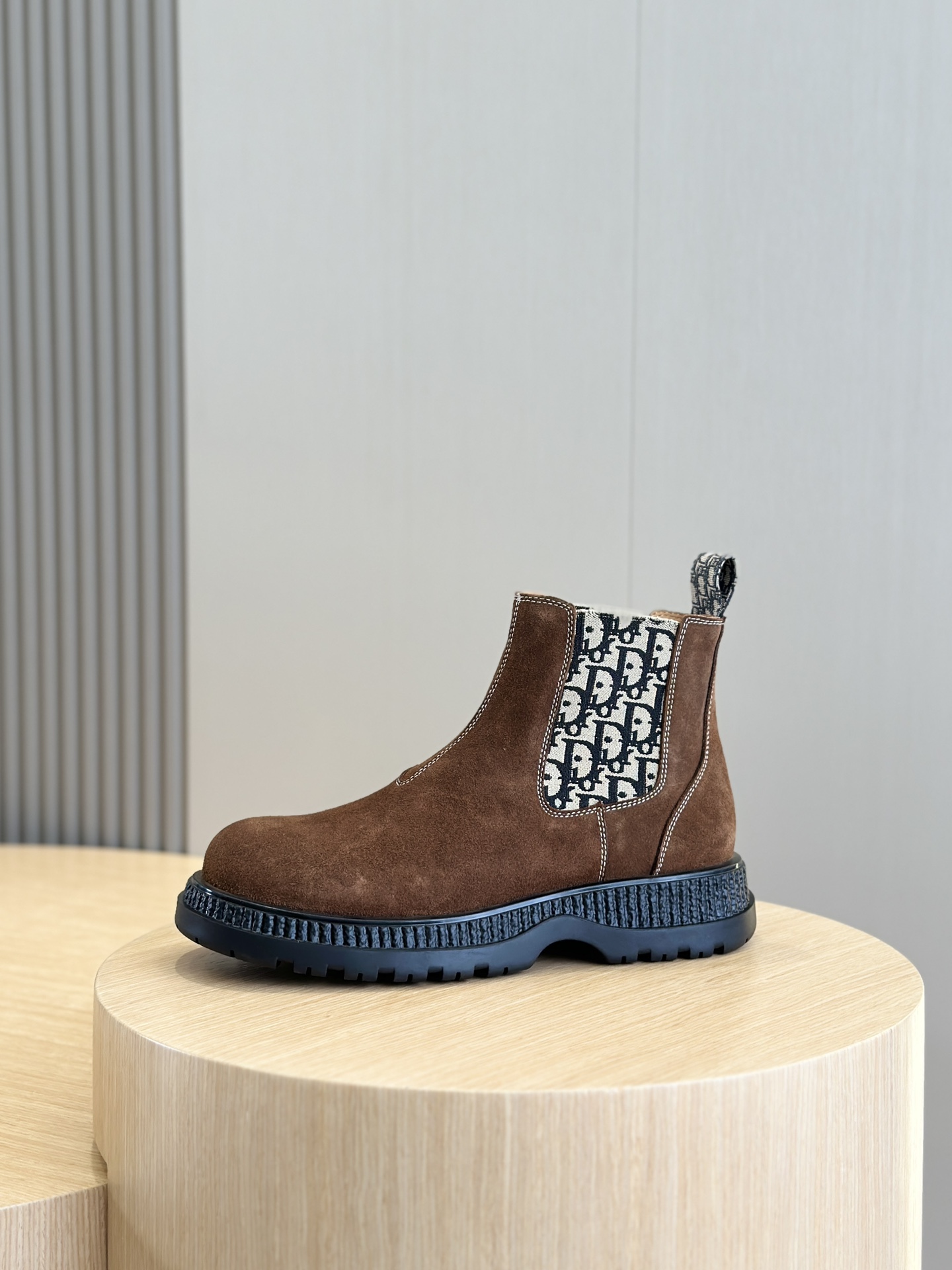 Male Boots Cow Leather Black L-s