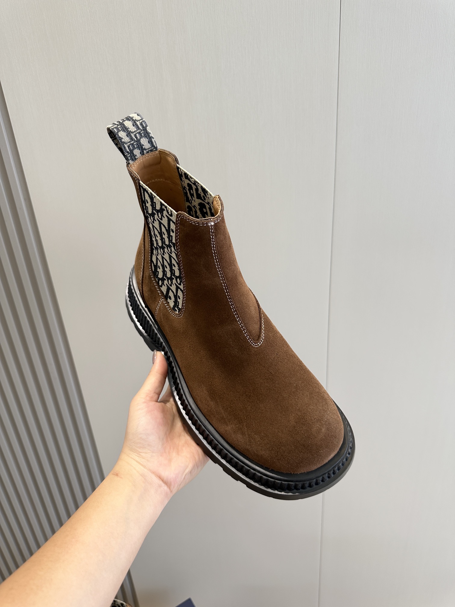 Male Boots Cow Leather Black L-s