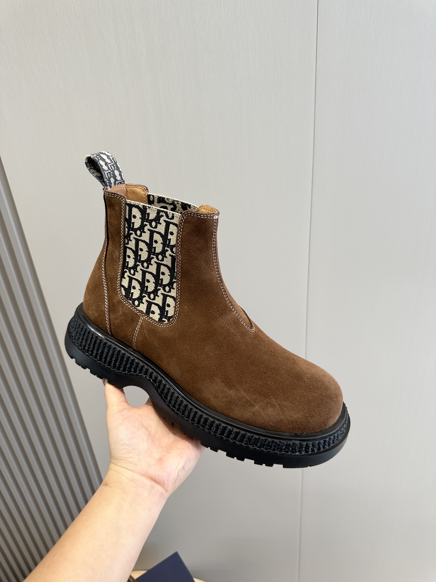 Male Boots Cow Leather Black L-s