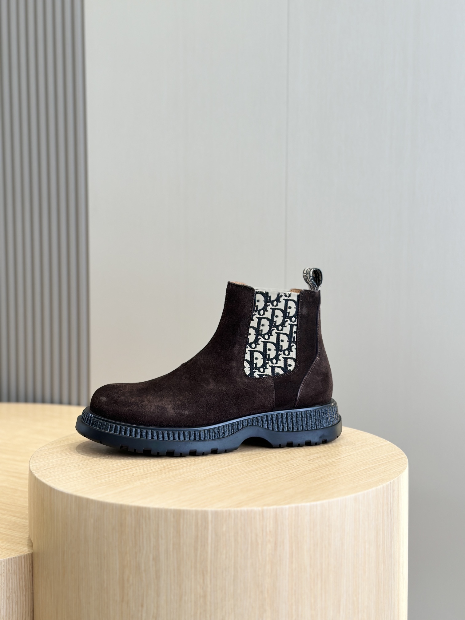 Male Boots Cow Leather Black L-s