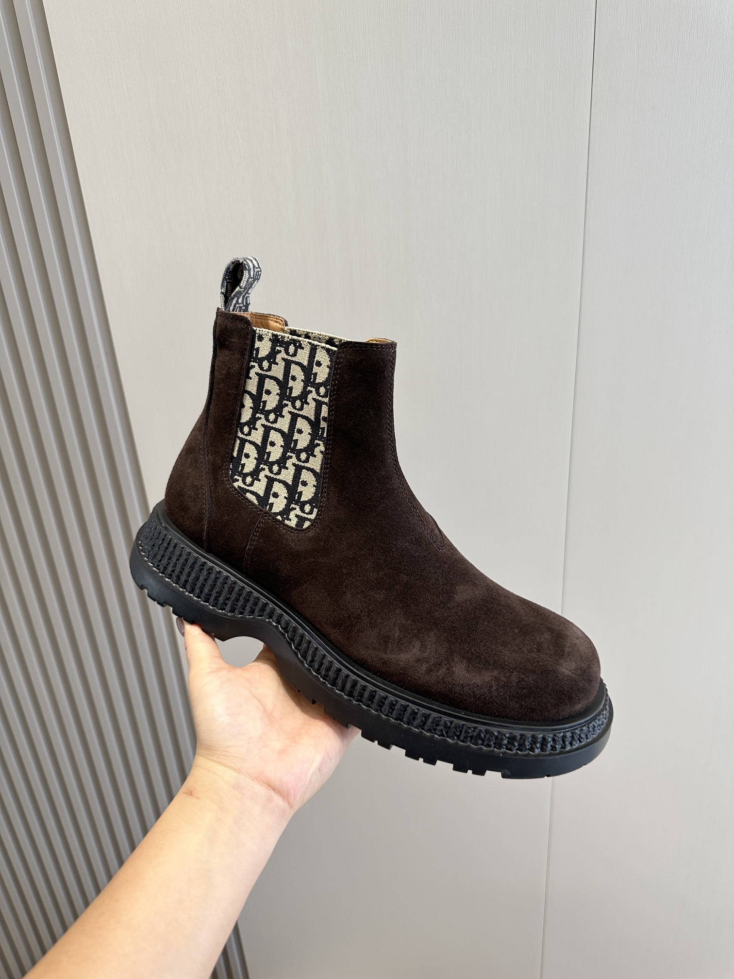 Male Boots Cow Leather Black L-s