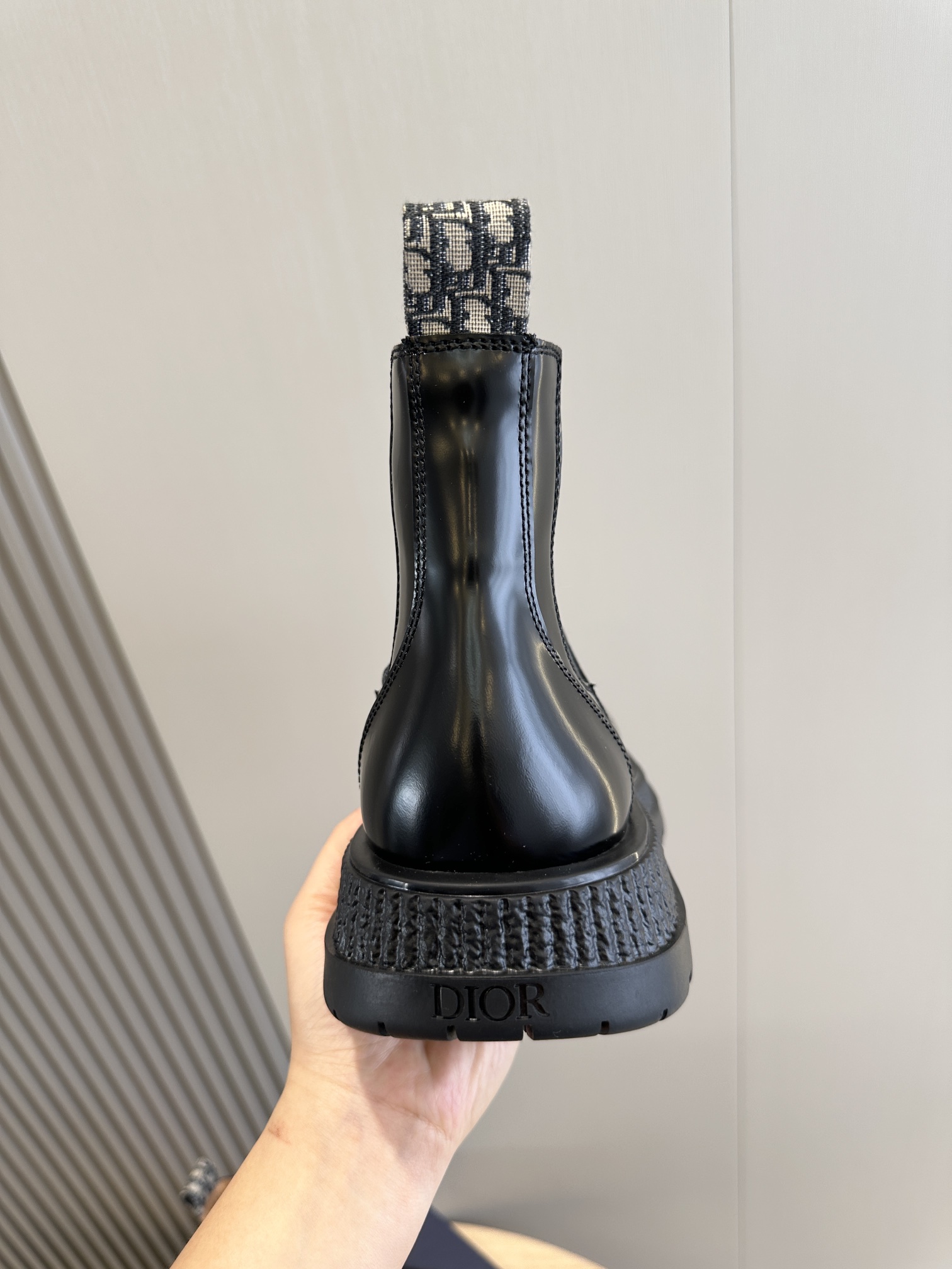 Male Boots Cow Leather Black L-s