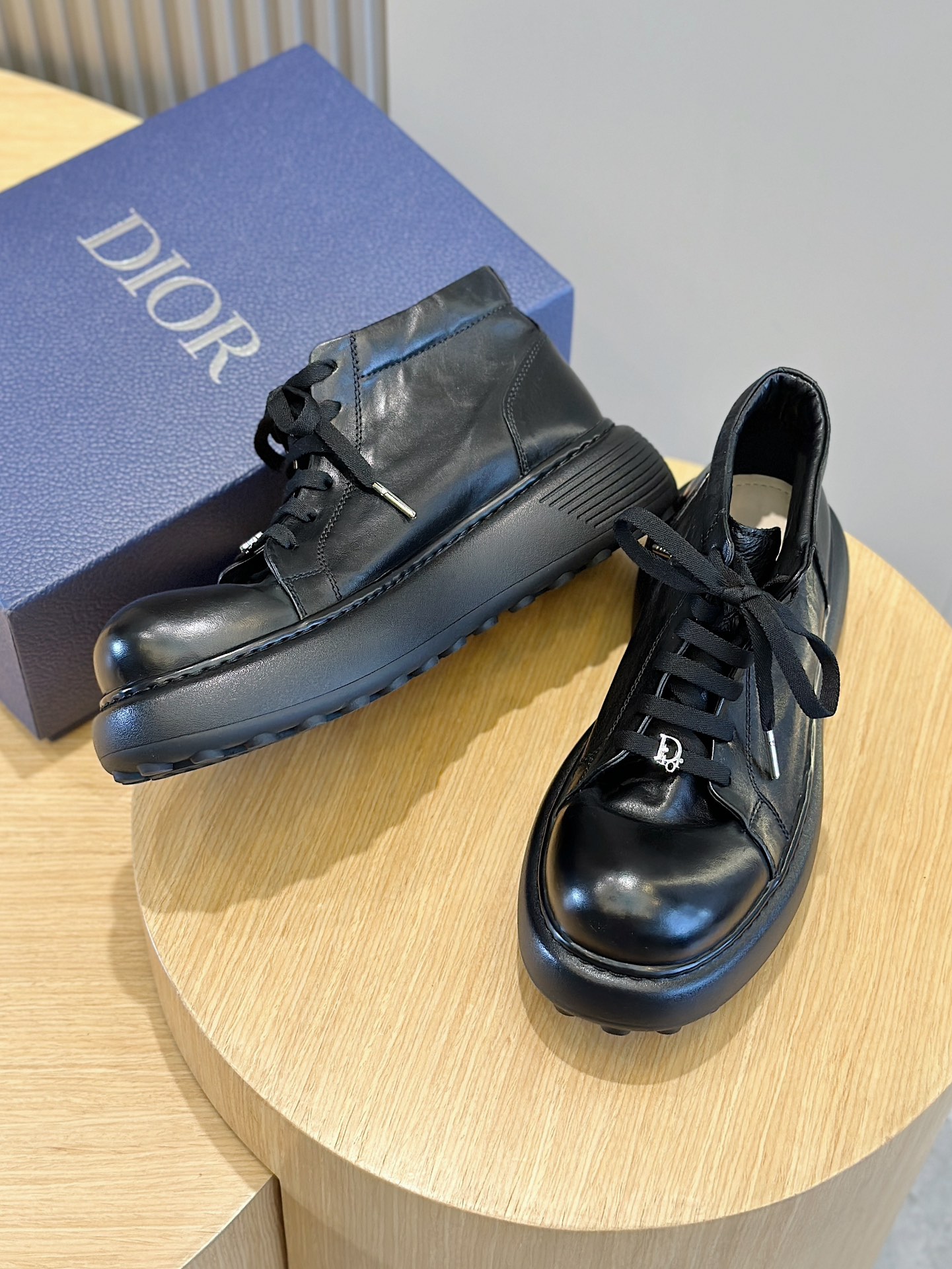 Dior Leather Shoes Cow Leather S