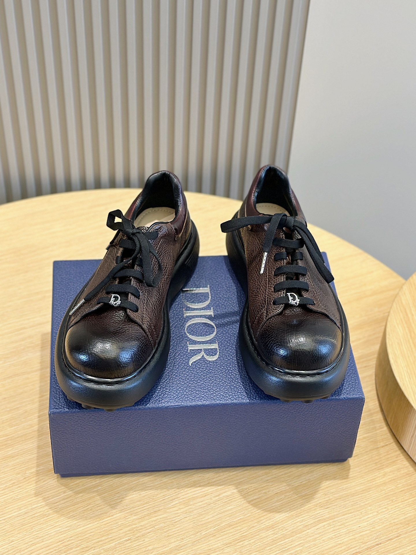 Dior Leather Shoes Cow Leather S