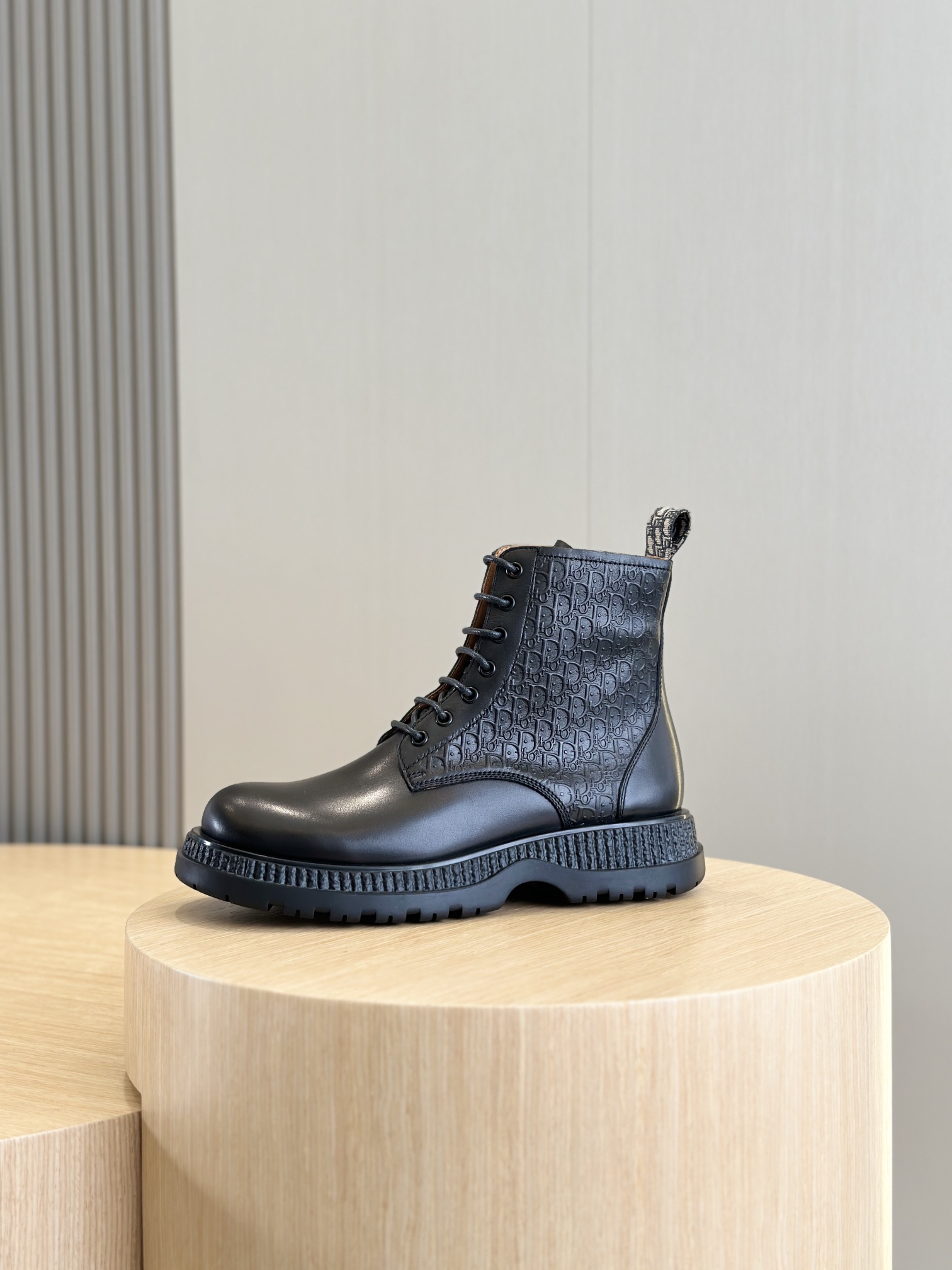 Dior Male Boots Cow Leather Brown L-s