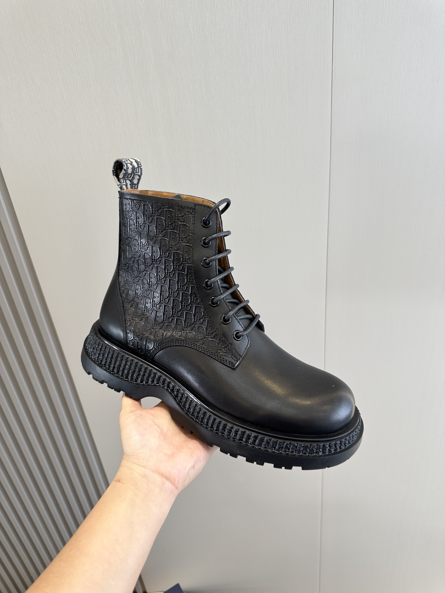 Dior Male Boots Cow Leather Brown L-s