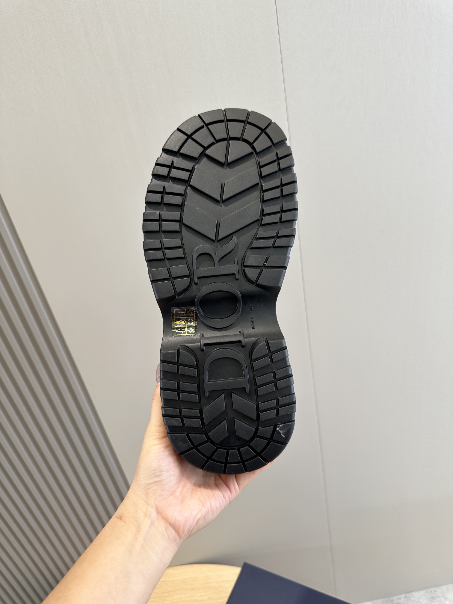 Dior Male Boots Cow Leather Brown L-s