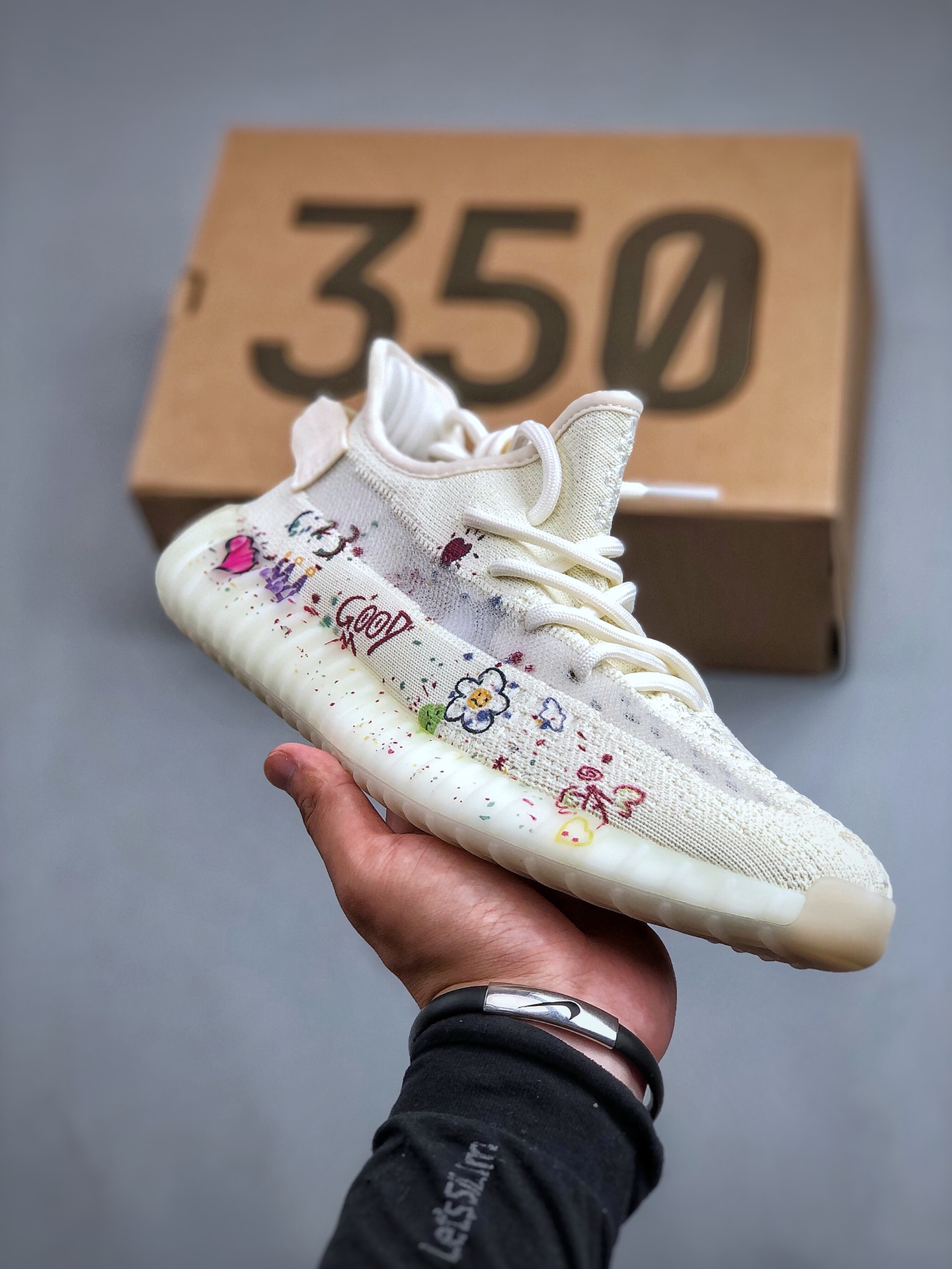 Adidas Yeezy Running Shoes Lightweight M-s