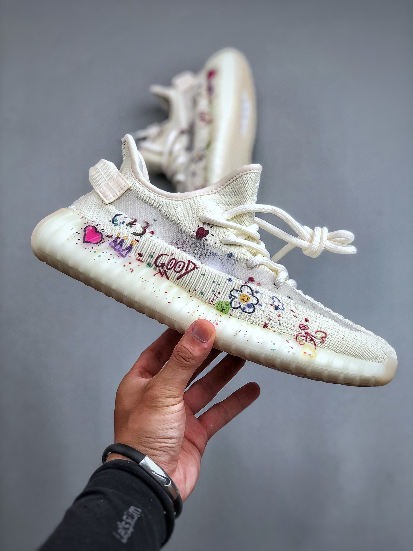 Adidas Yeezy Running Shoes Lightweight M-s