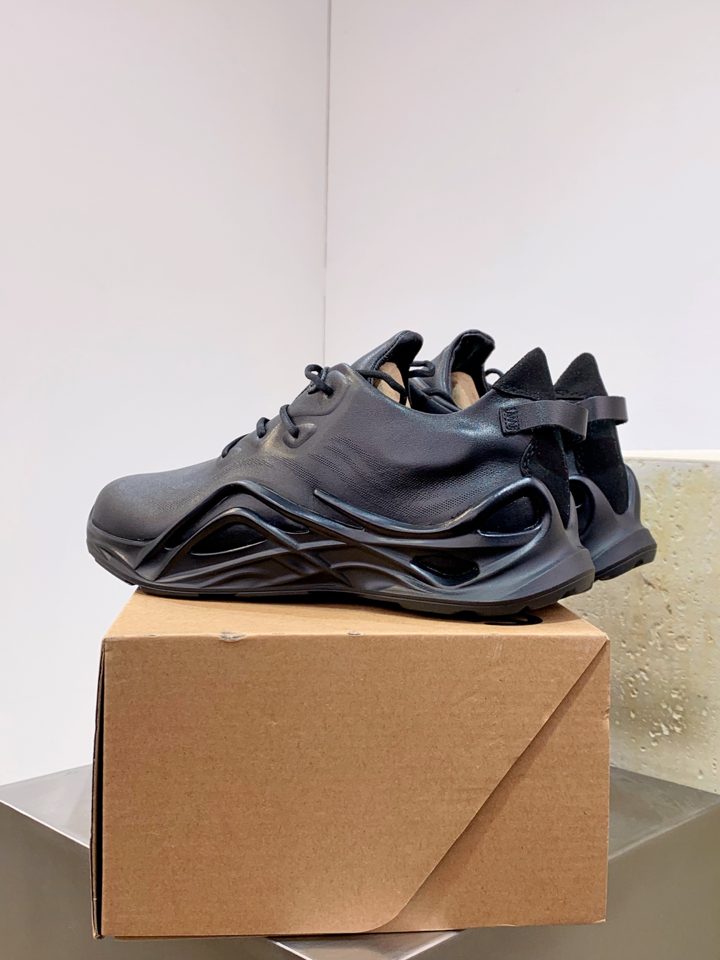 Male Leather Shoes Breathable L