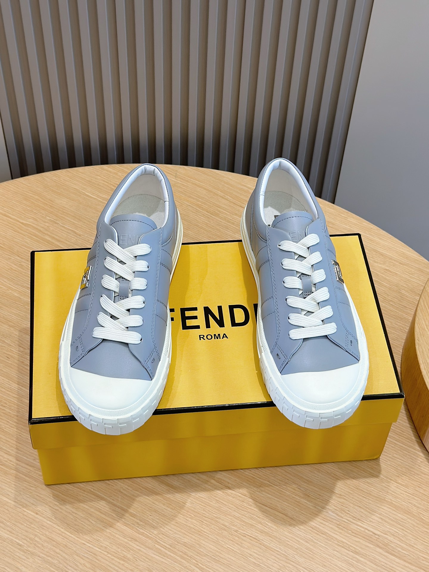 Fendi Male Leather Shoes Cow Leather M-s