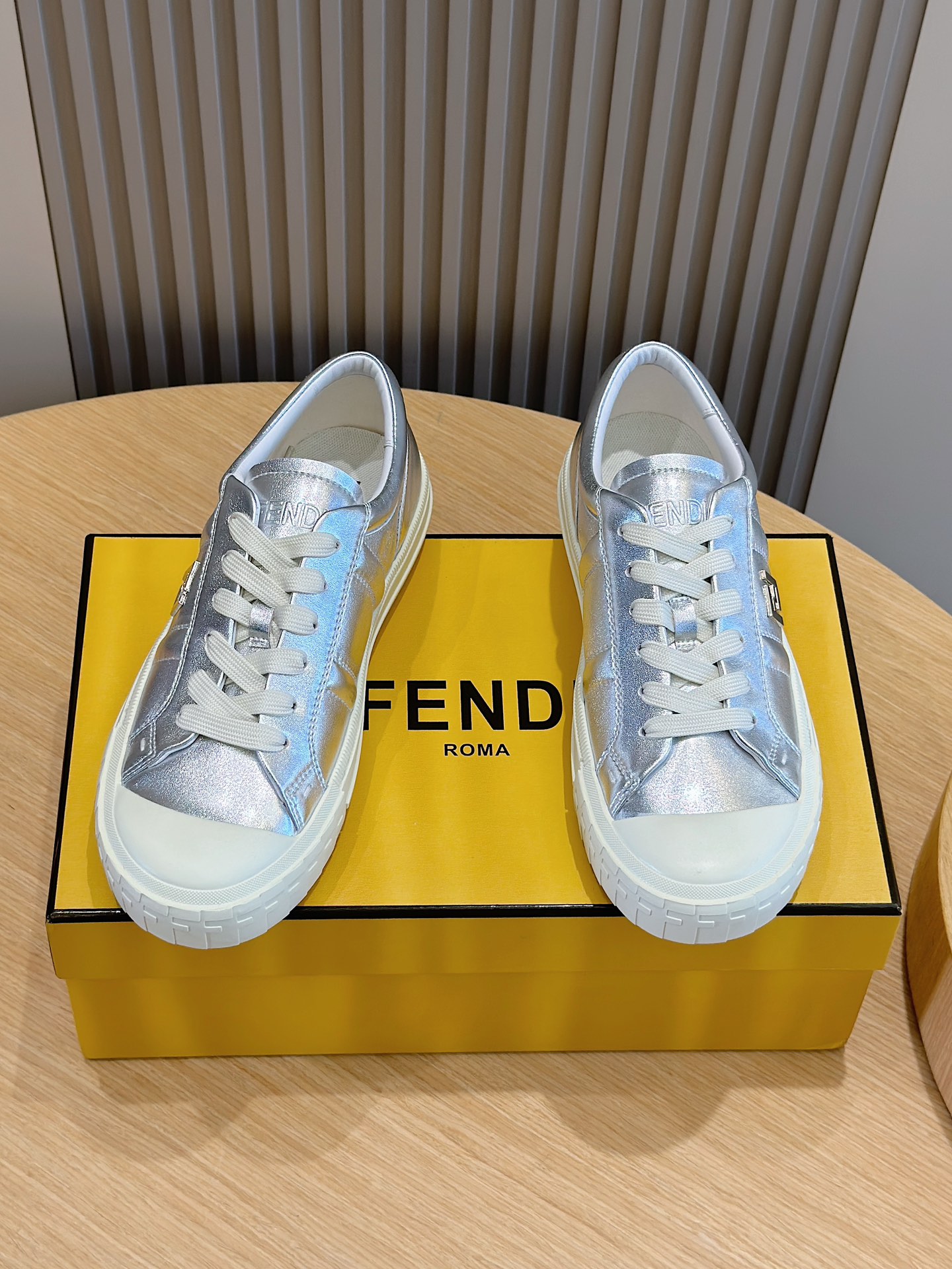 Fendi Male Leather Shoes Cow Leather M-s