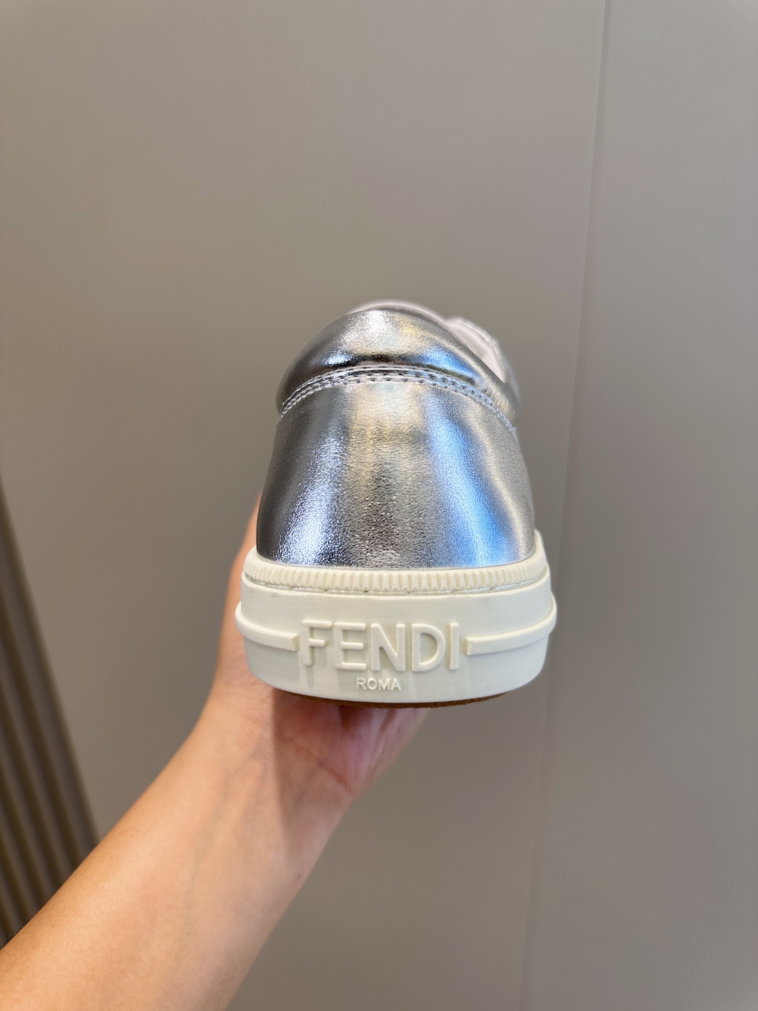 Fendi Male Leather Shoes Cow Leather M-s