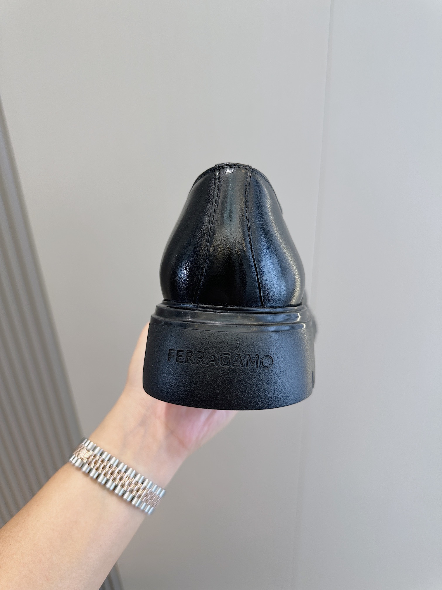 Ferragamo Male Leather Shoes Cow Leather M-s