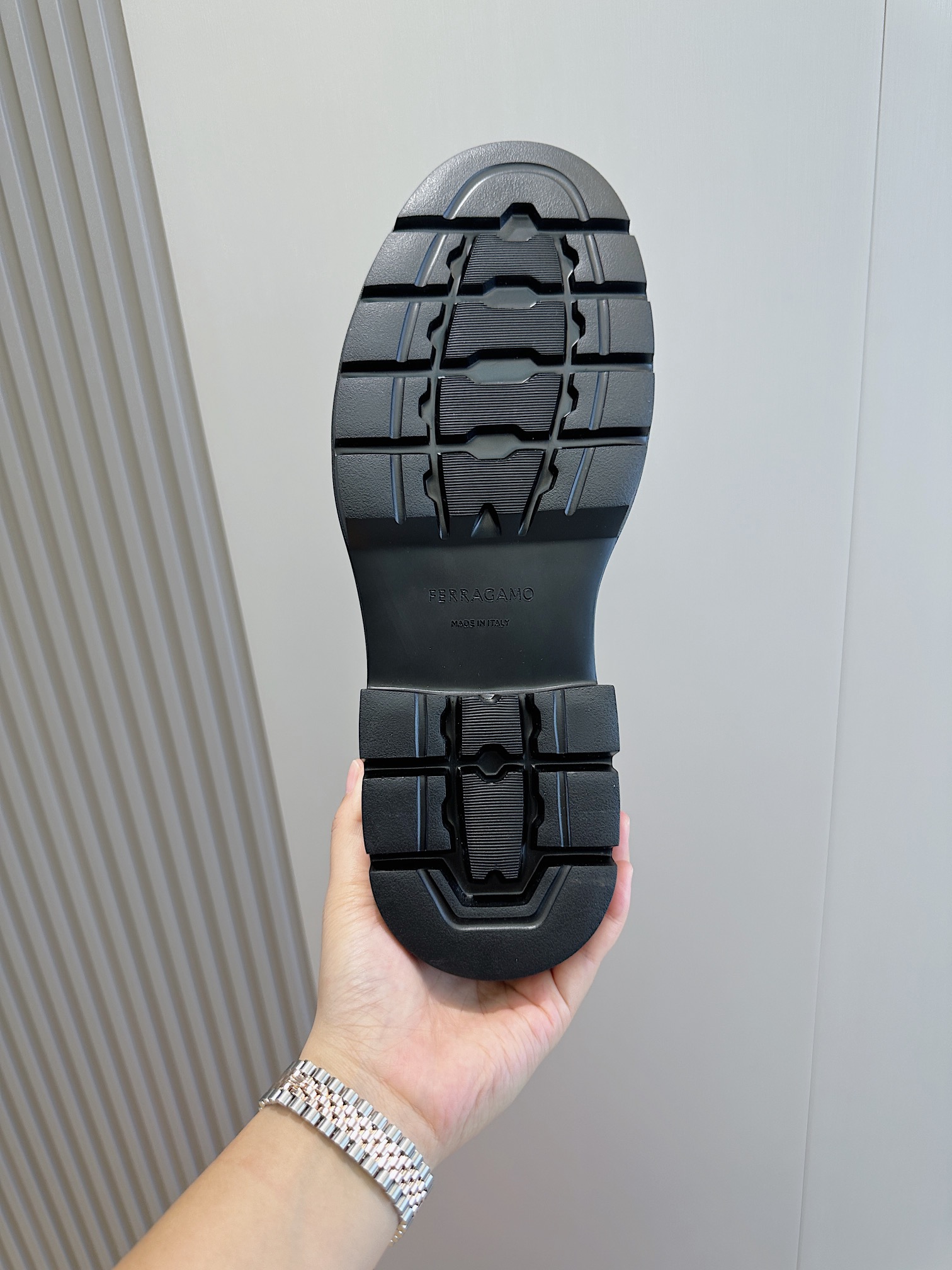 Ferragamo Male Leather Shoes Cow Leather M-s