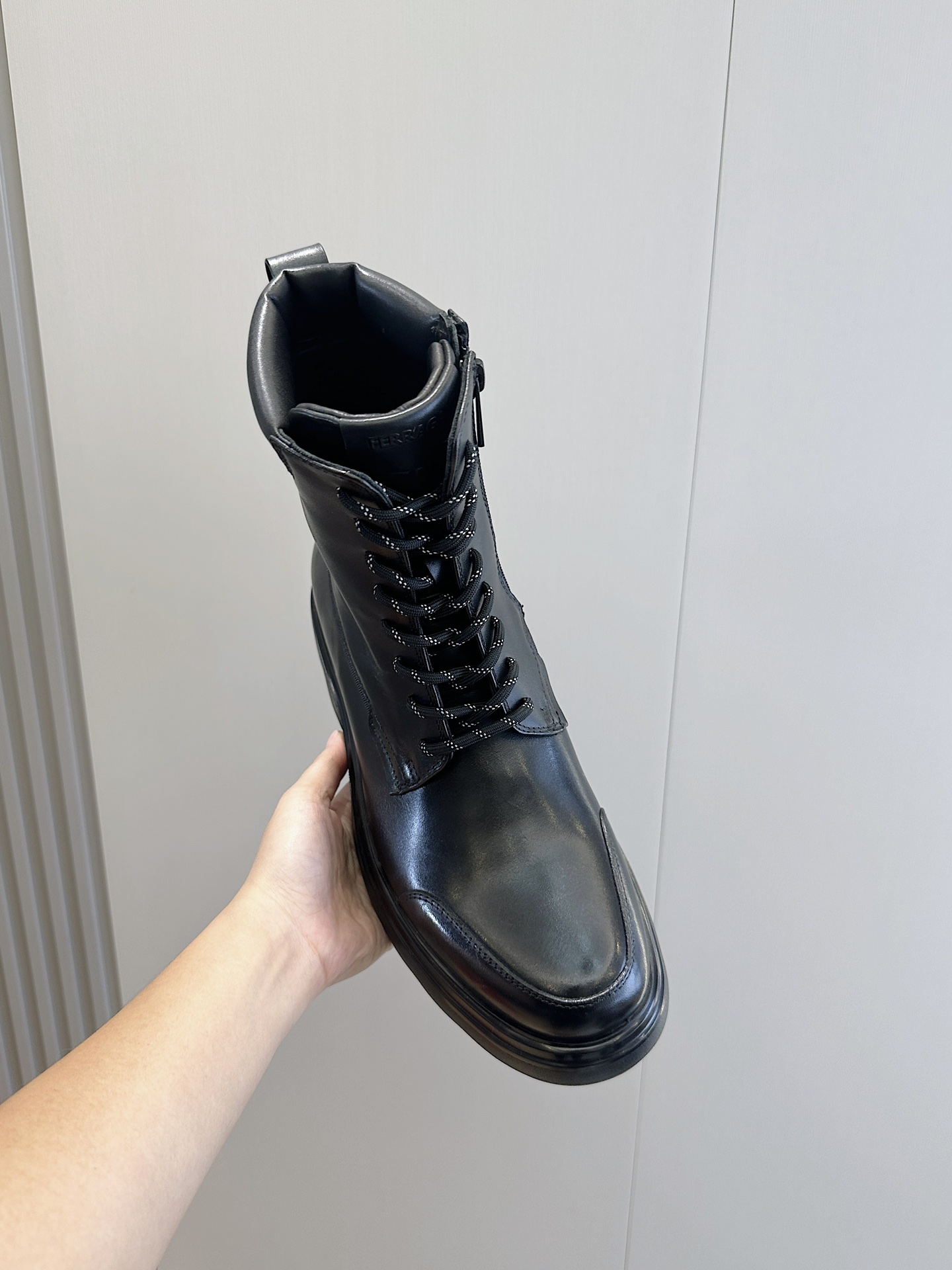 Ferragamo Boots Cow Leather M-s