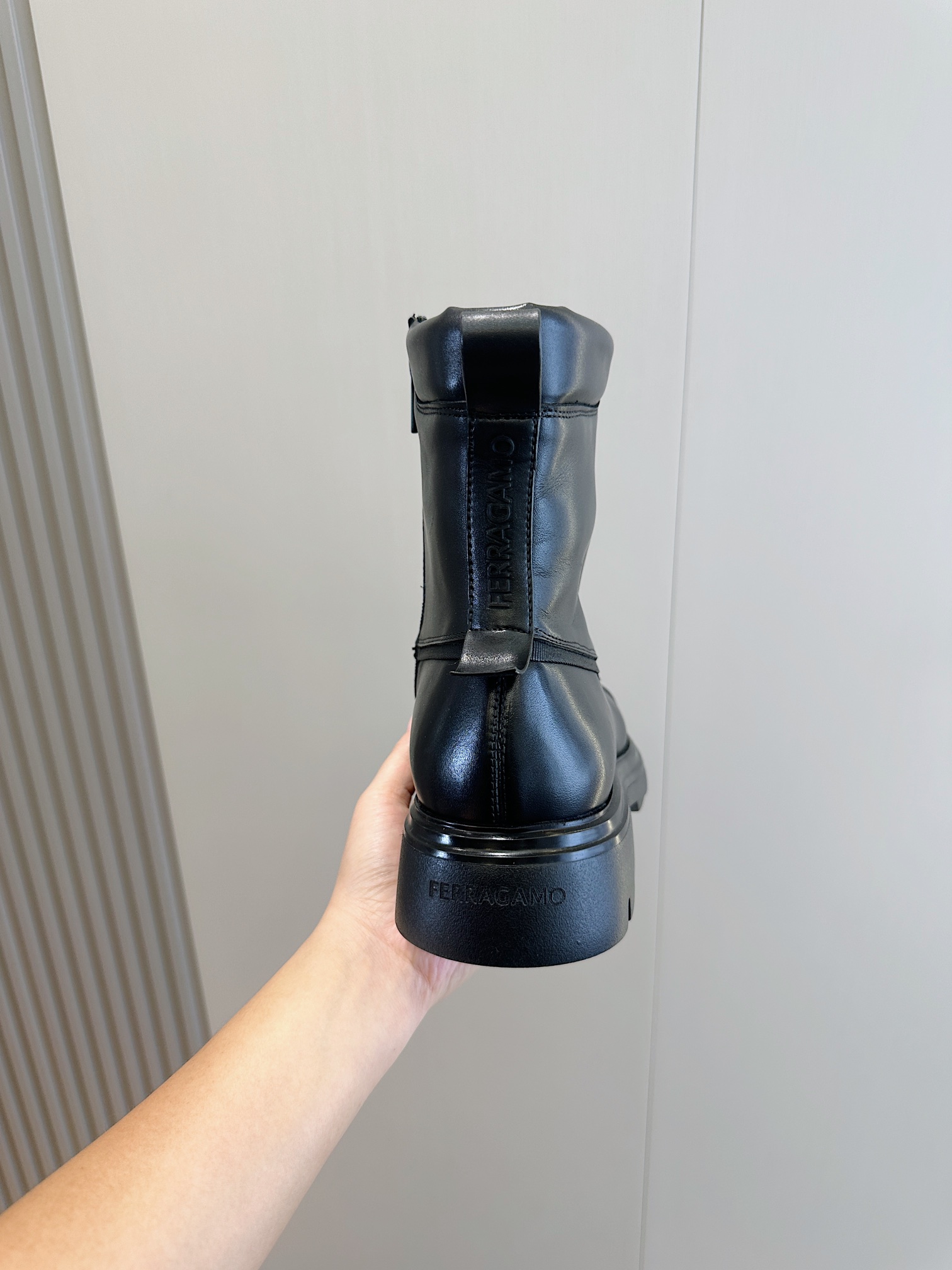 Ferragamo Boots Cow Leather M-s