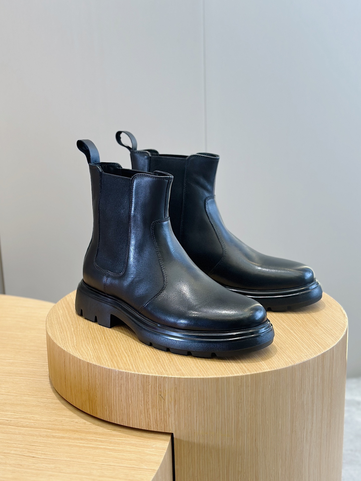 Ferragamo Boots Cow Leather M-s