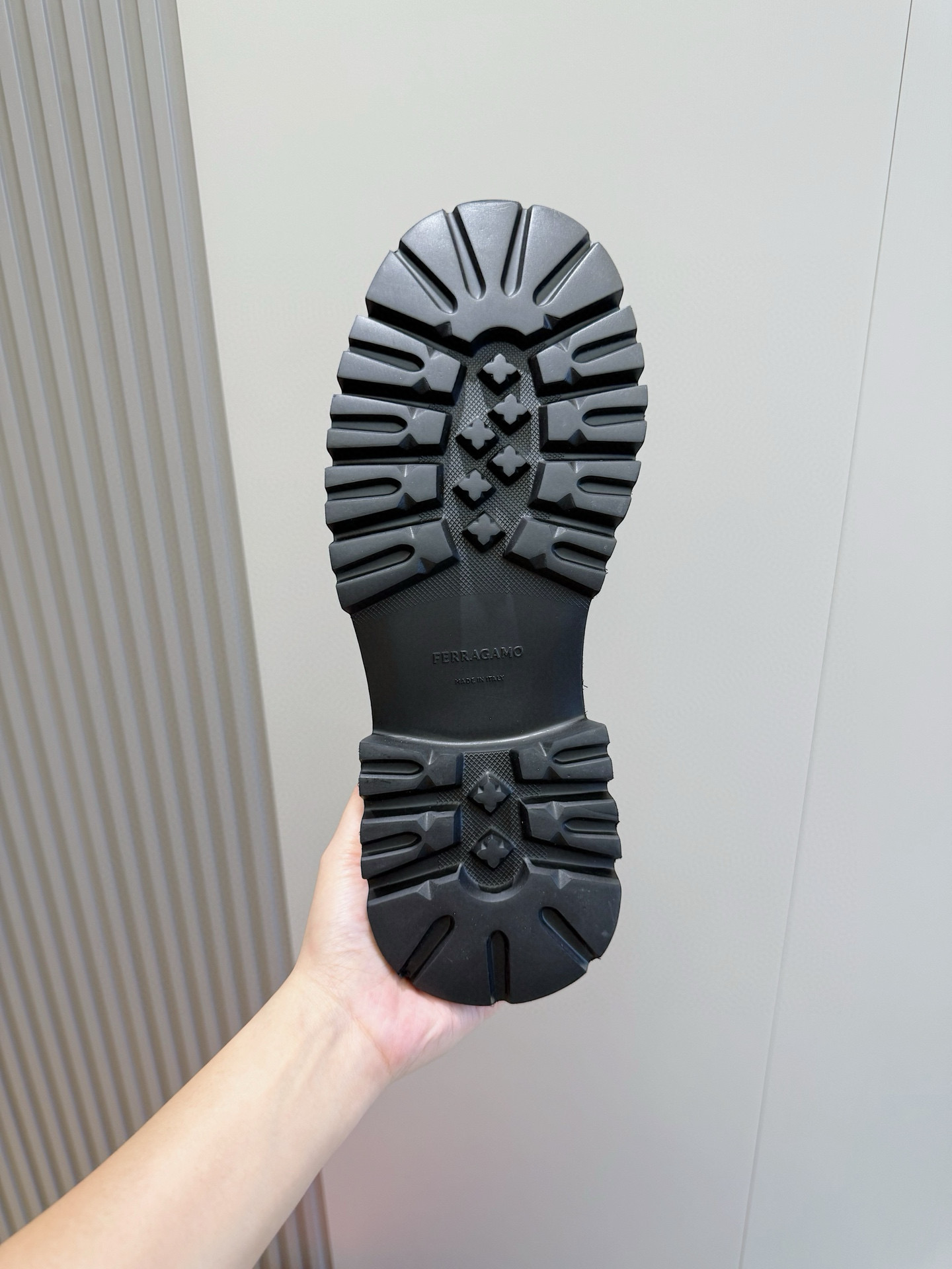 Ferragamo Male Leather Shoes Cow Leather M-s