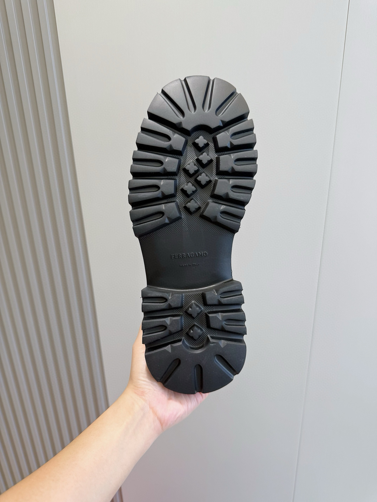 Ferragamo Male Leather Shoes Cow Leather M-s