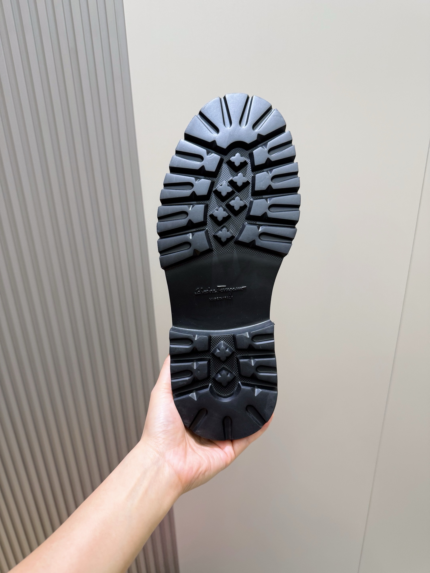 Ferragamo Male Leather Shoes Cow Leather M-s