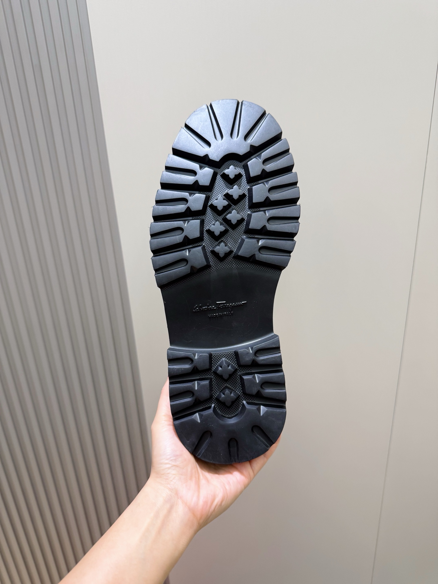 Ferragamo Male Leather Shoes Cow Leather M-s