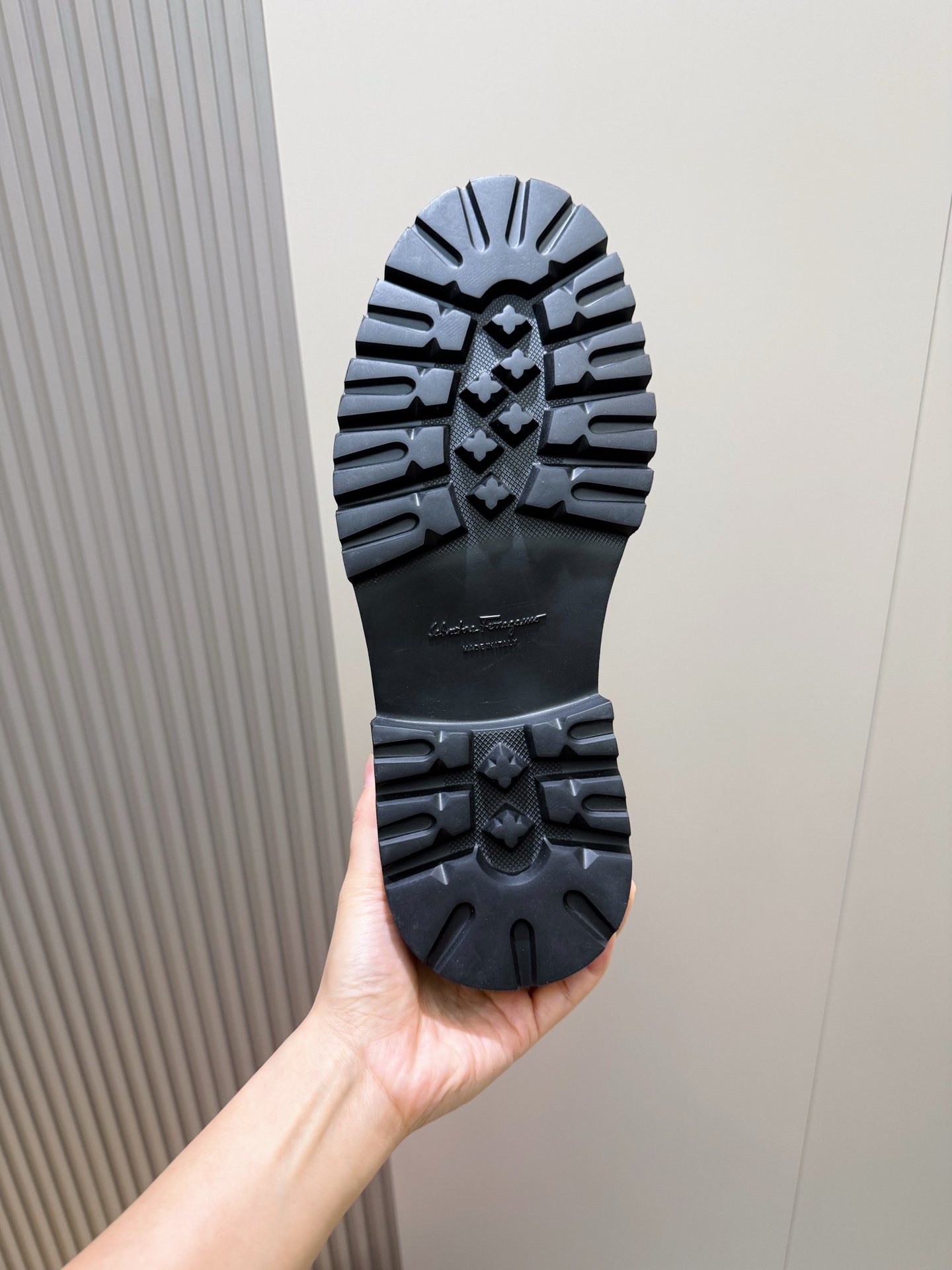 Ferragamo Male Leather Shoes Cow Leather M-s