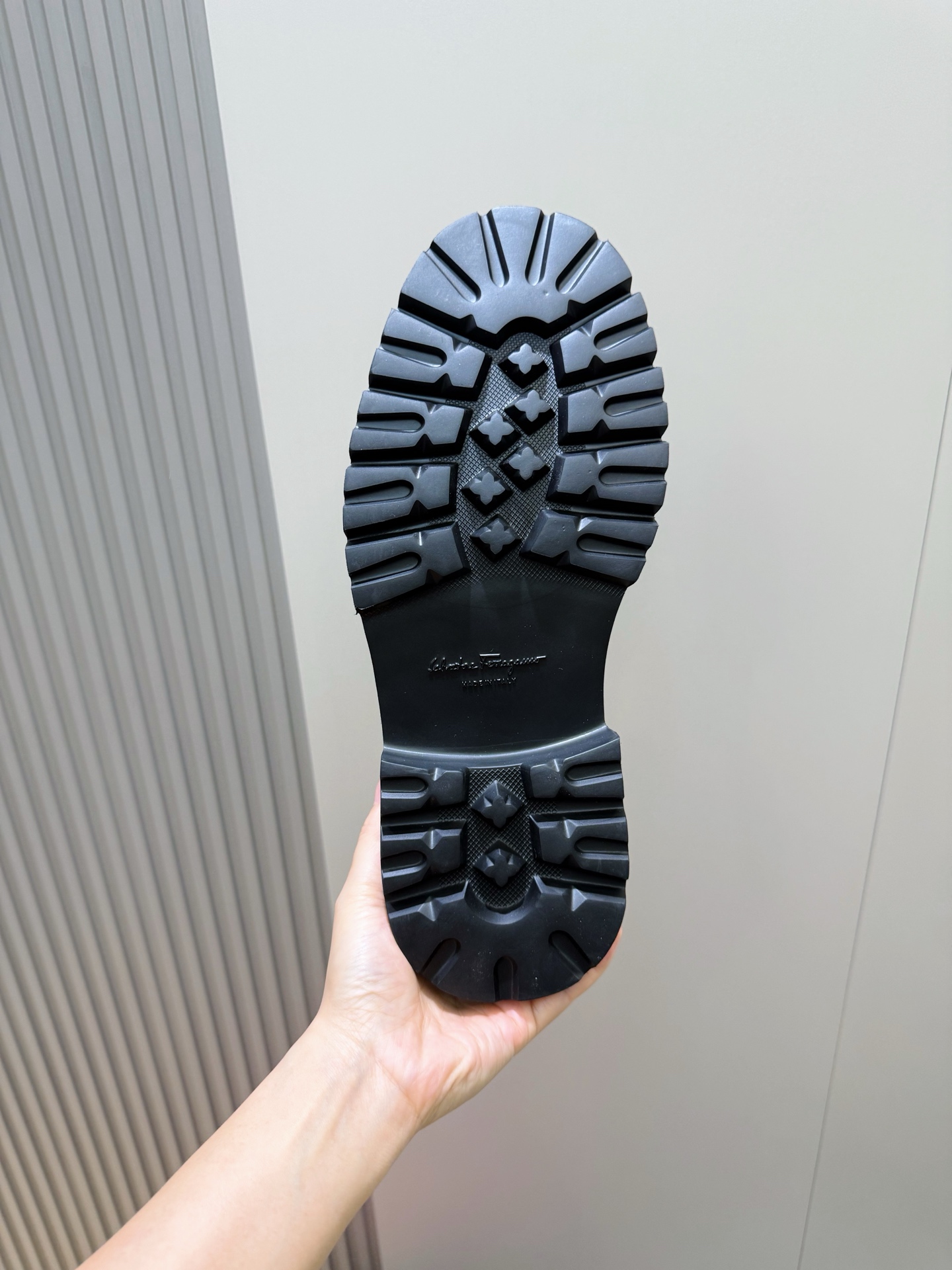 Ferragamo Male Leather Shoes Cow Leather M-s