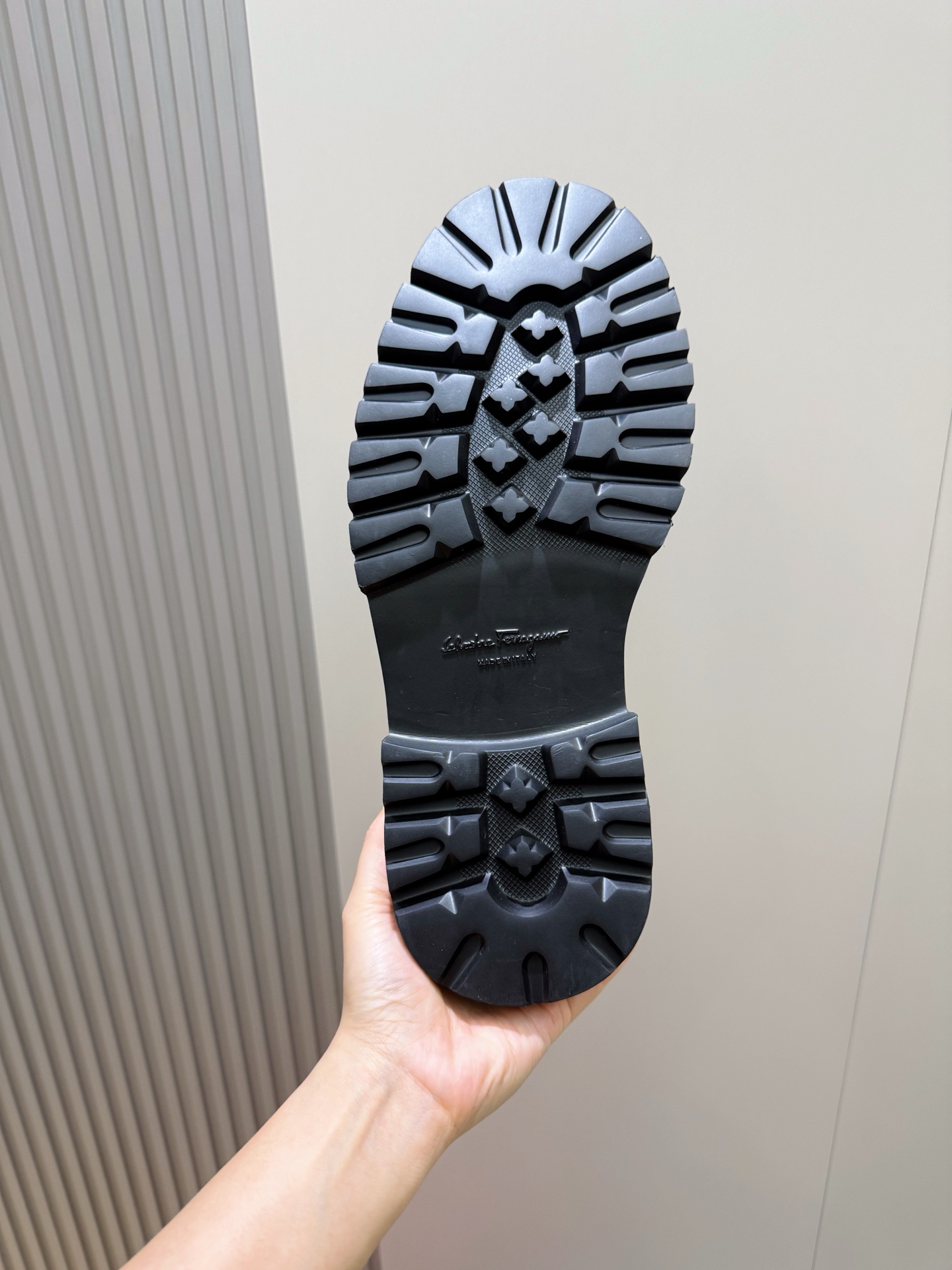 Ferragamo Male Leather Shoes Cow Leather M-s