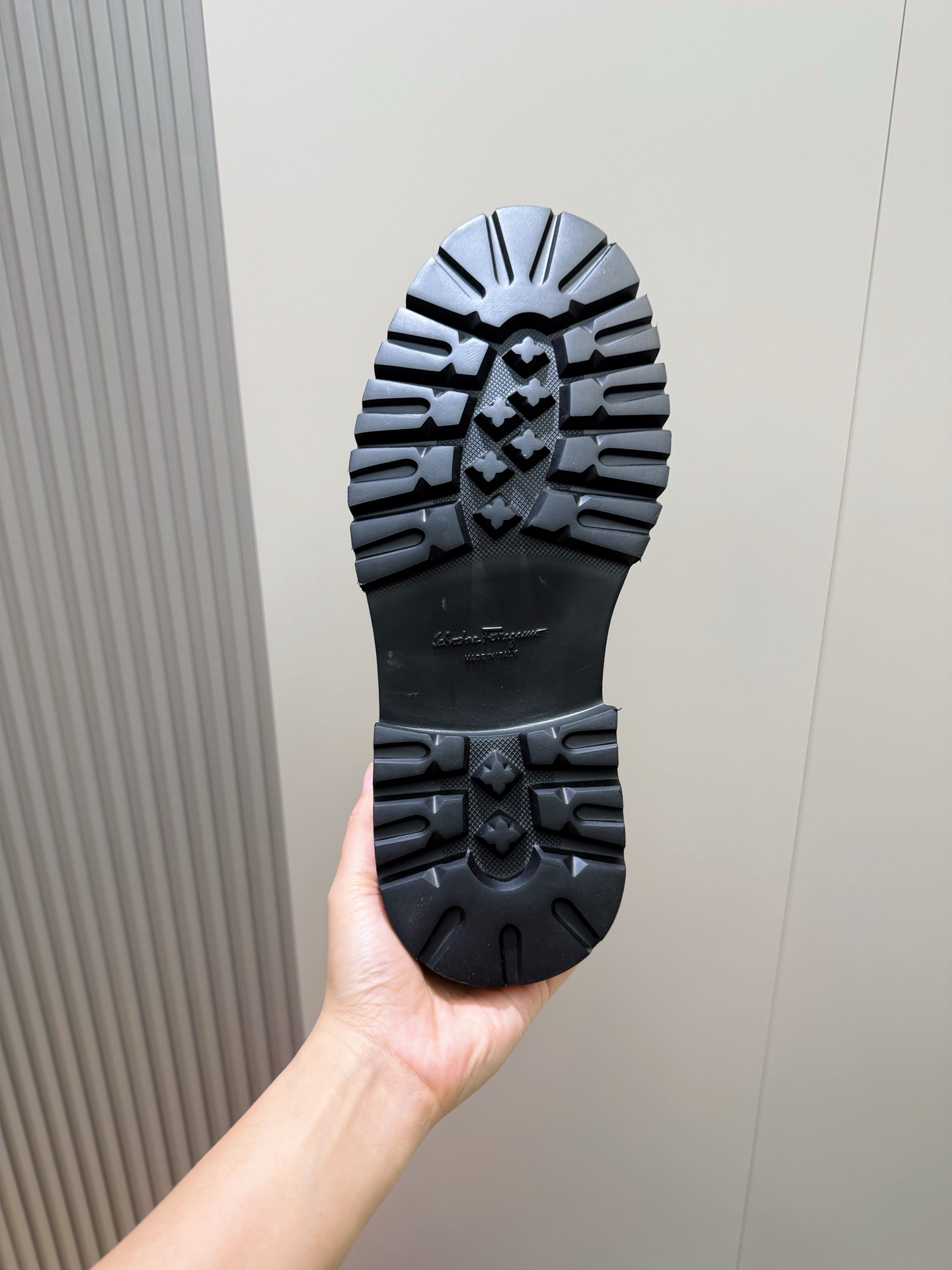 Ferragamo Male Leather Shoes Cow Leather M-s