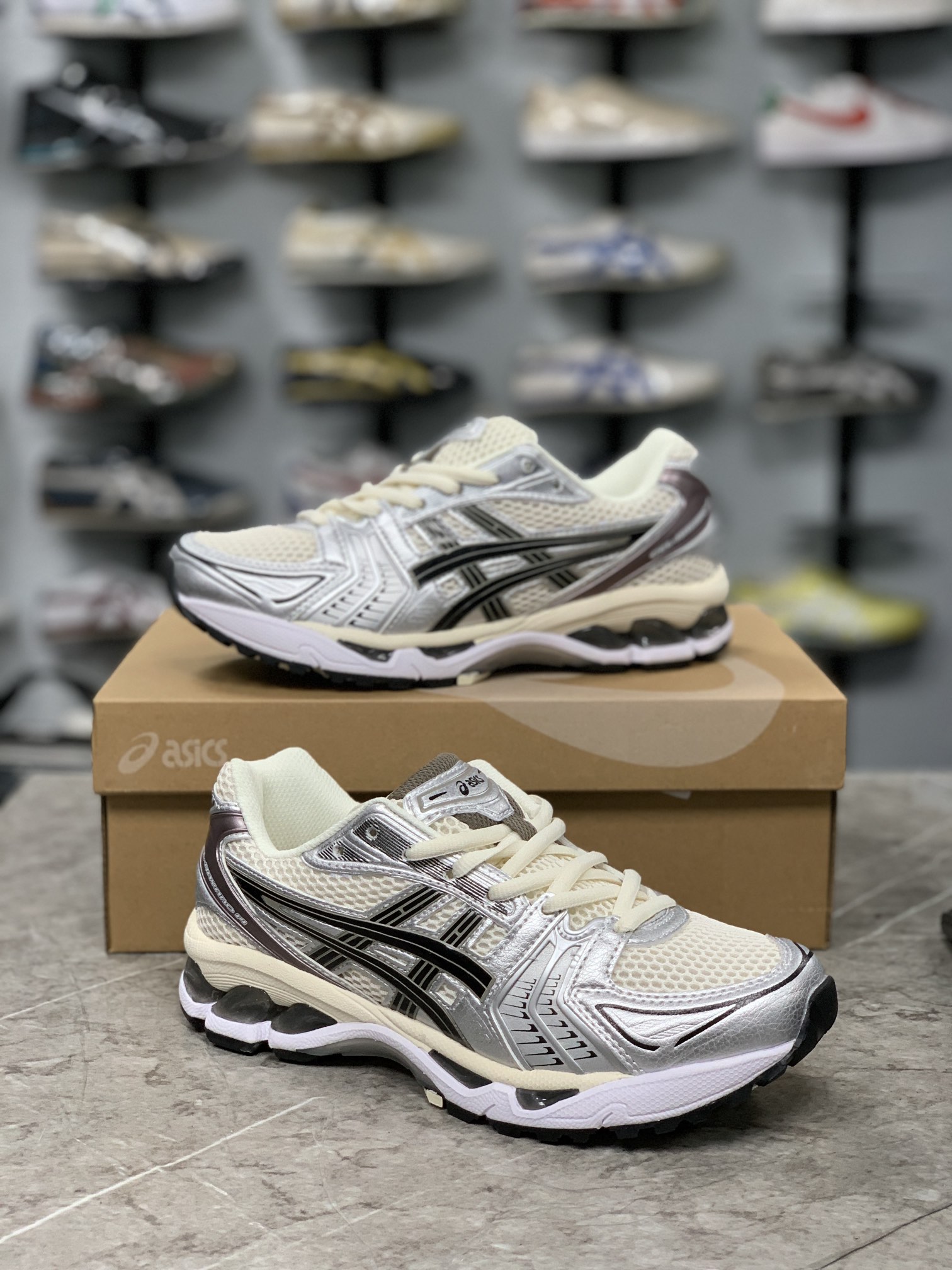 Asics Running Shoes Breathable L-s