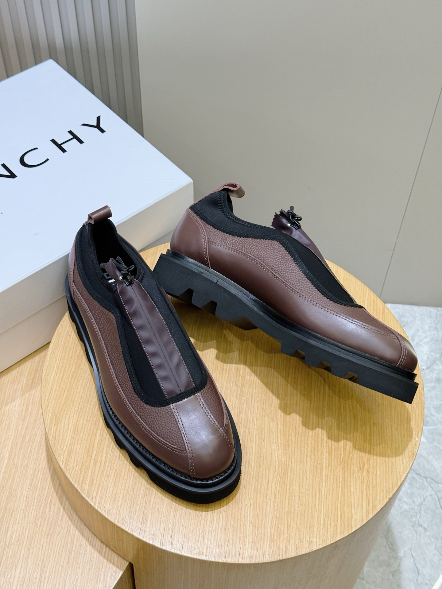 Givenchy Male Leather Shoes Cow Leather S