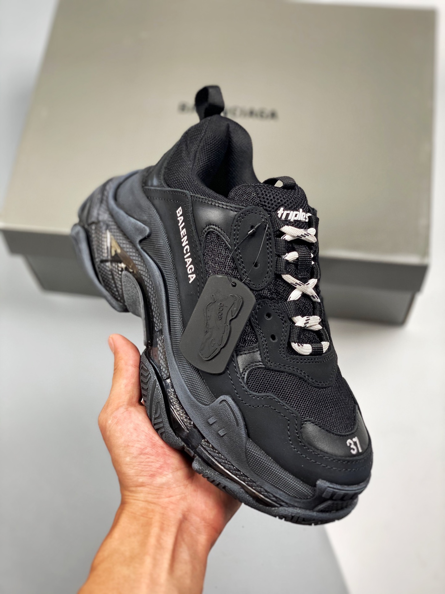 Balenciaga Basic Shoes Breathable L-s