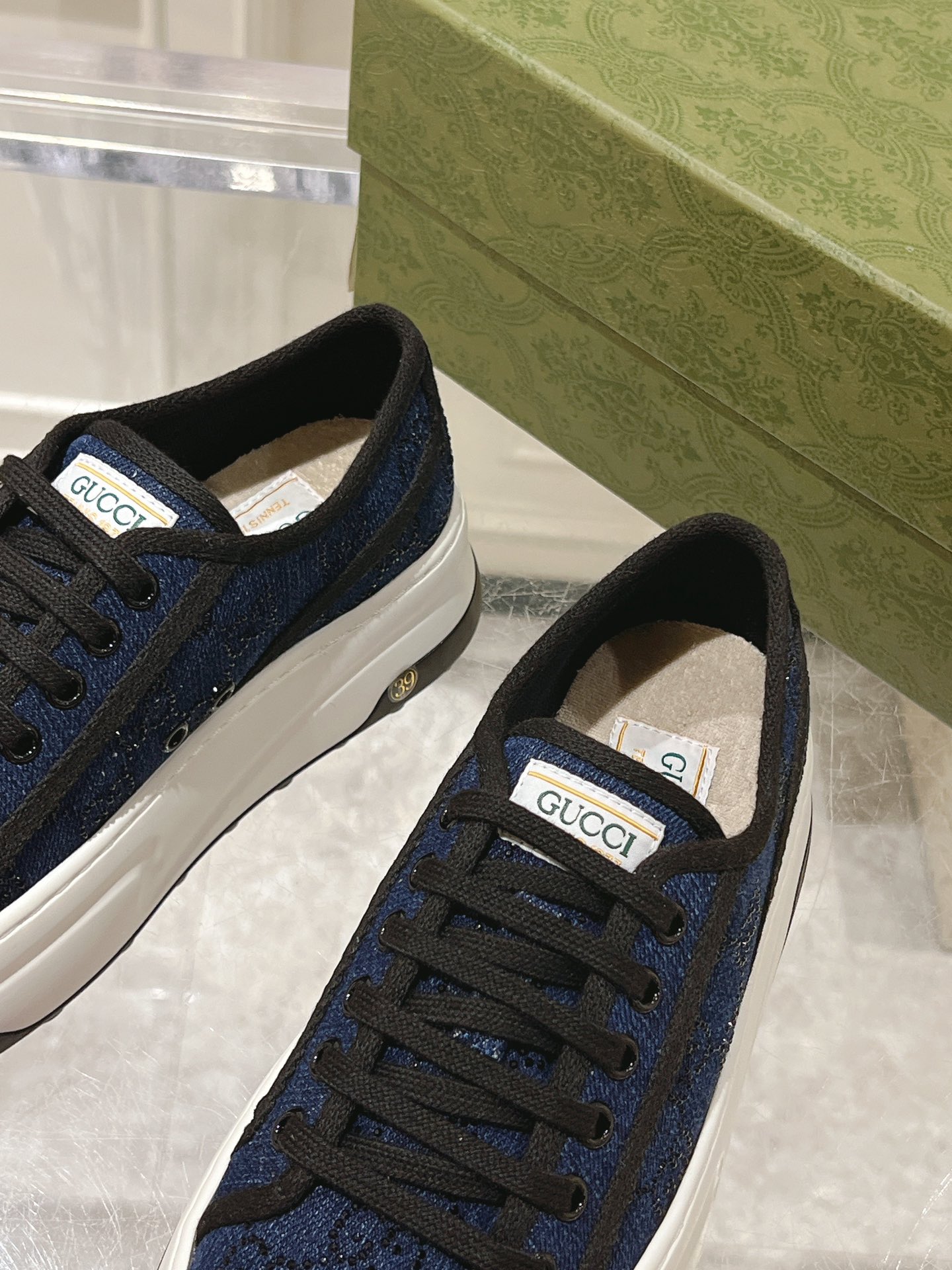 Gucci Couple Canvas Shoes Canvas M-s