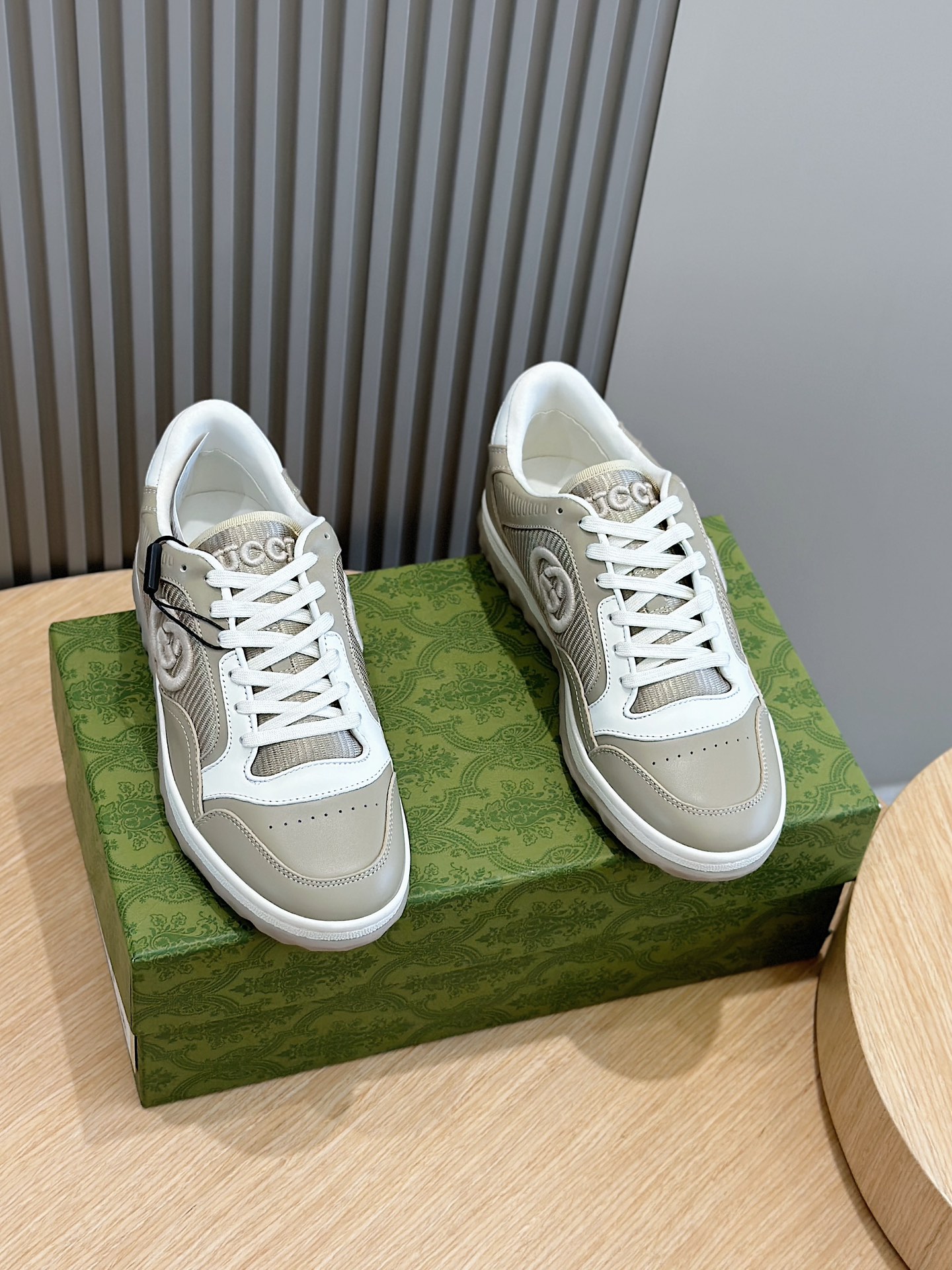 Gucci Male Sneakers White Breathable M-s
