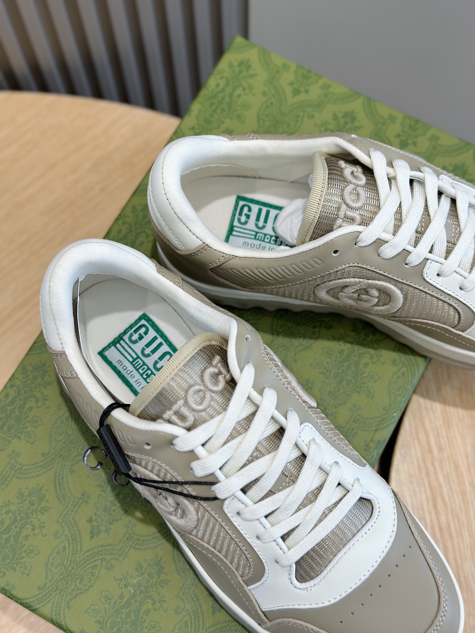 Gucci Male Sneakers White Breathable M-s