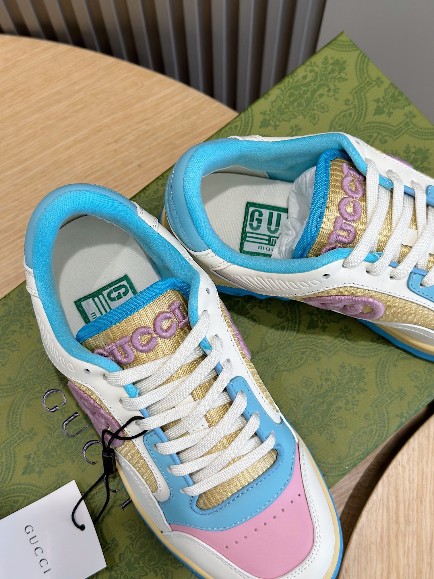 Gucci Male Sneakers White Breathable M-s