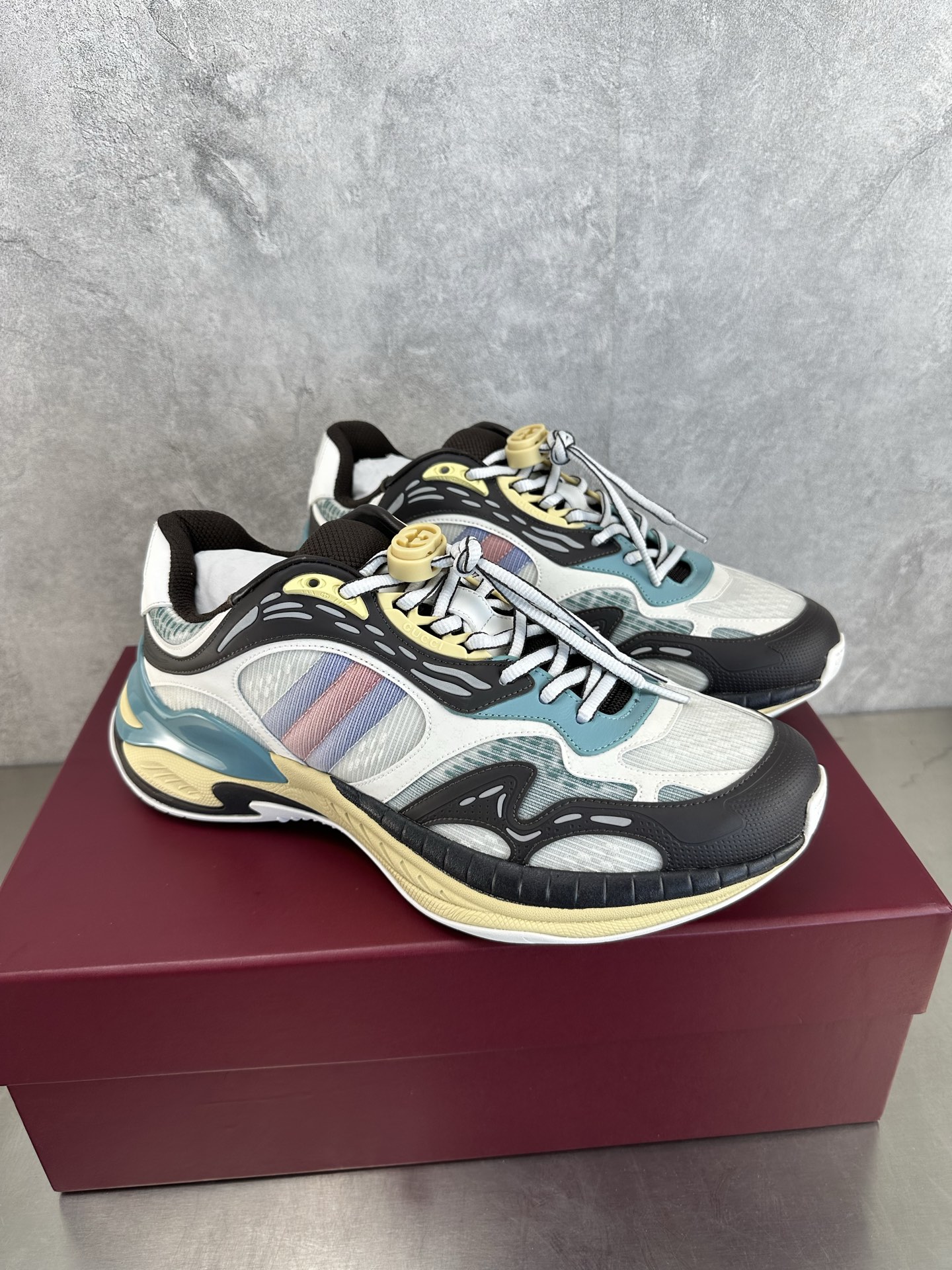 Gucci Male Running Shoes Breathable M-s