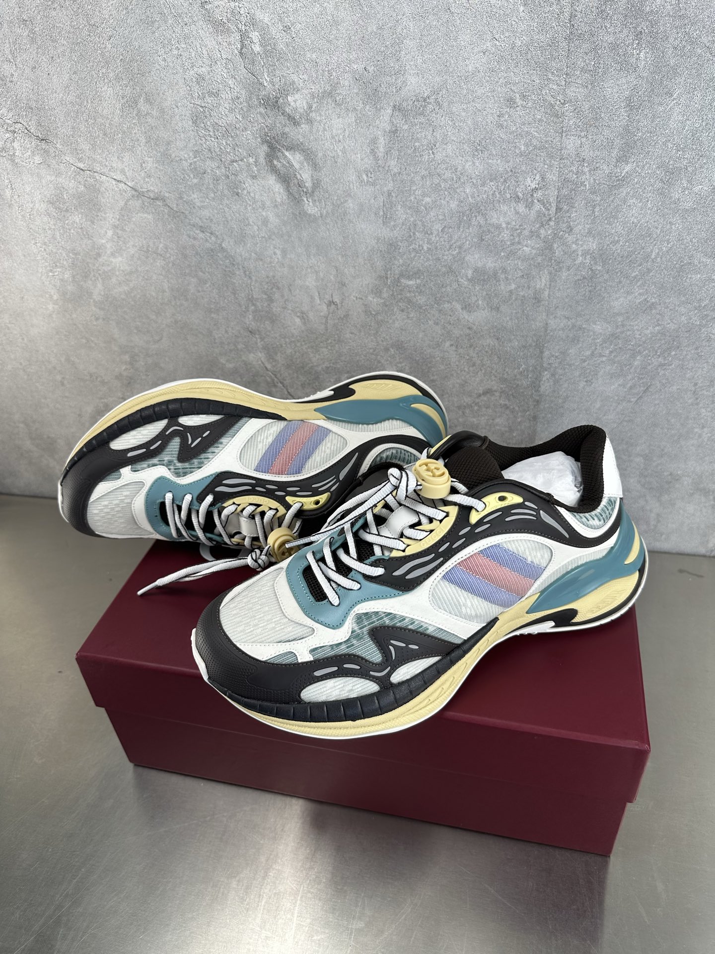 Gucci Male Running Shoes Breathable M-s