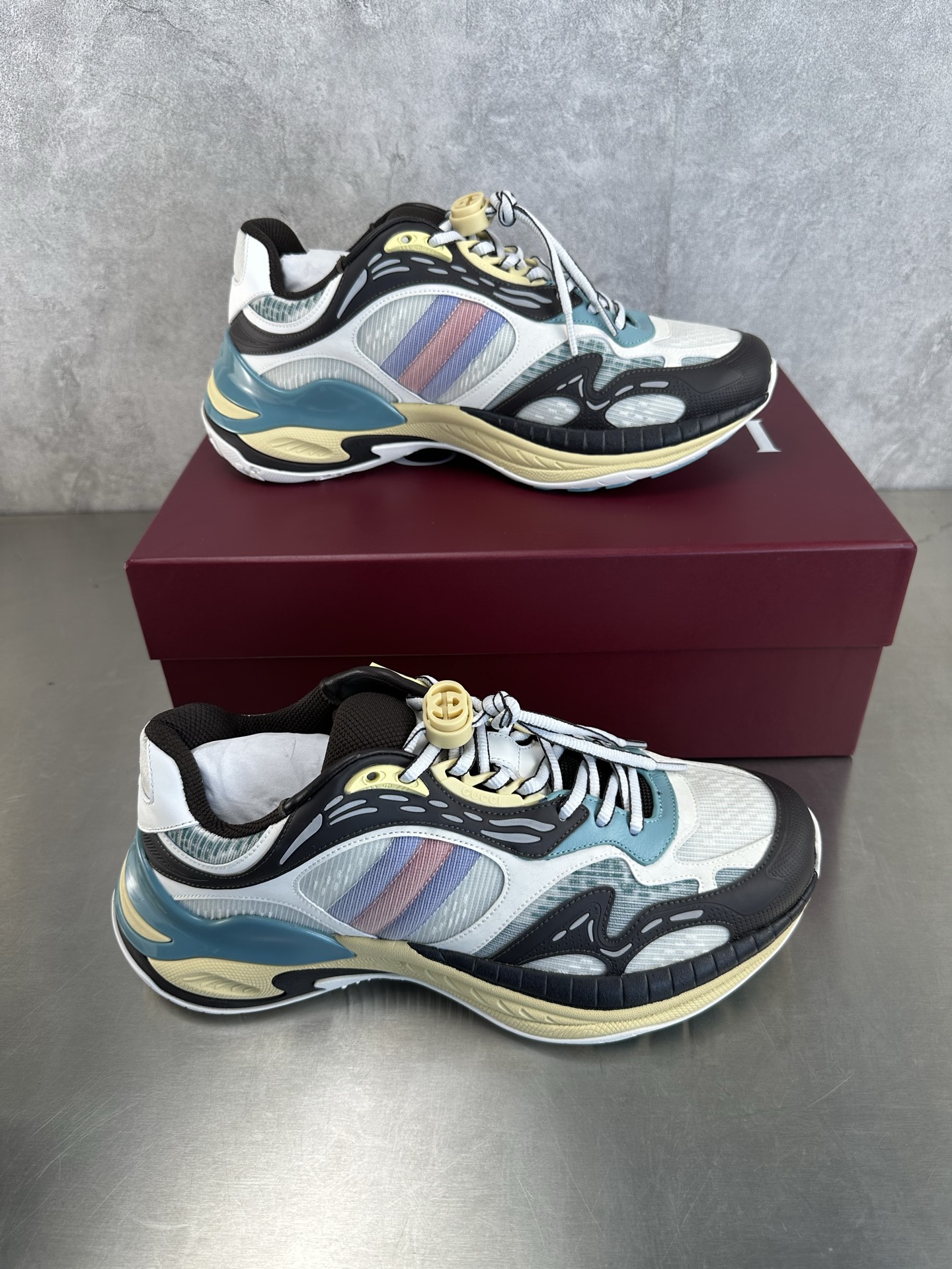 Gucci Male Running Shoes Breathable M-s
