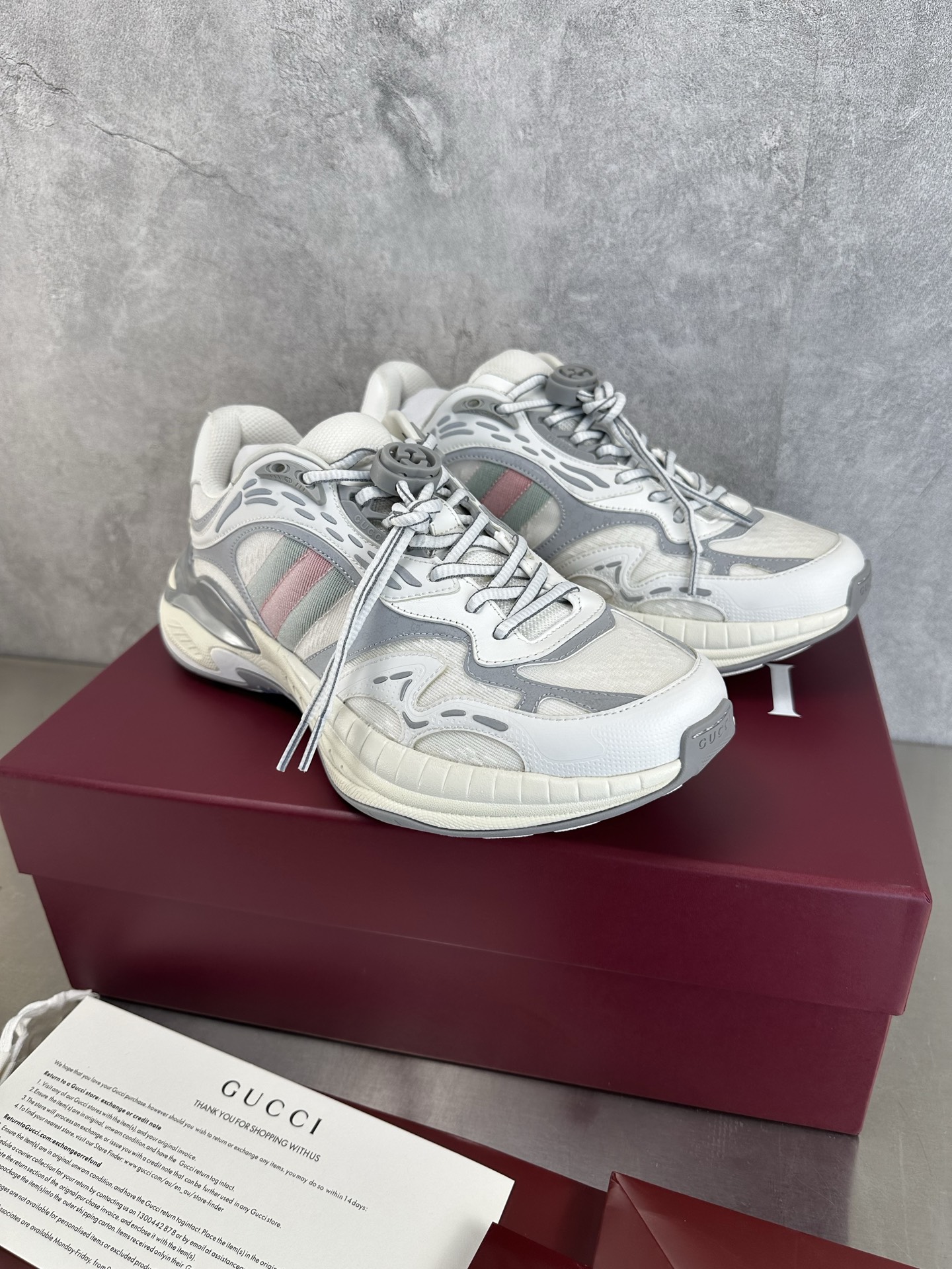 Gucci Male Running Shoes Breathable M-s