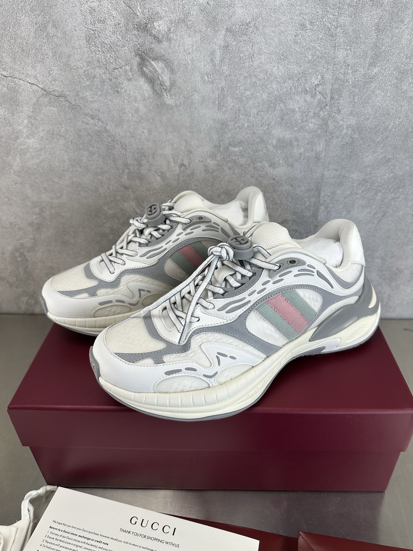 Gucci Male Running Shoes Breathable M-s